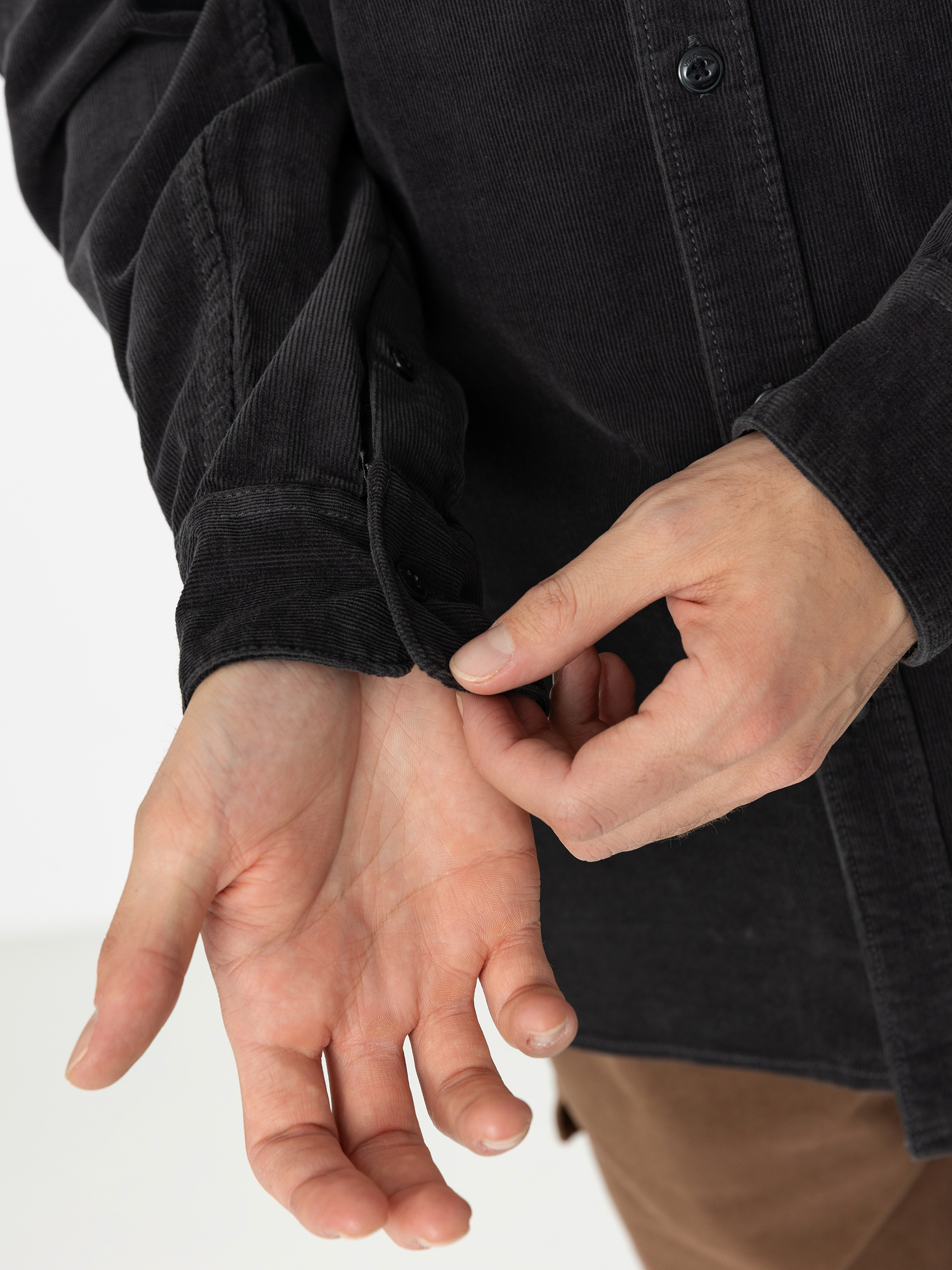 Volcom Zander Ls Hemd (asphalt black)