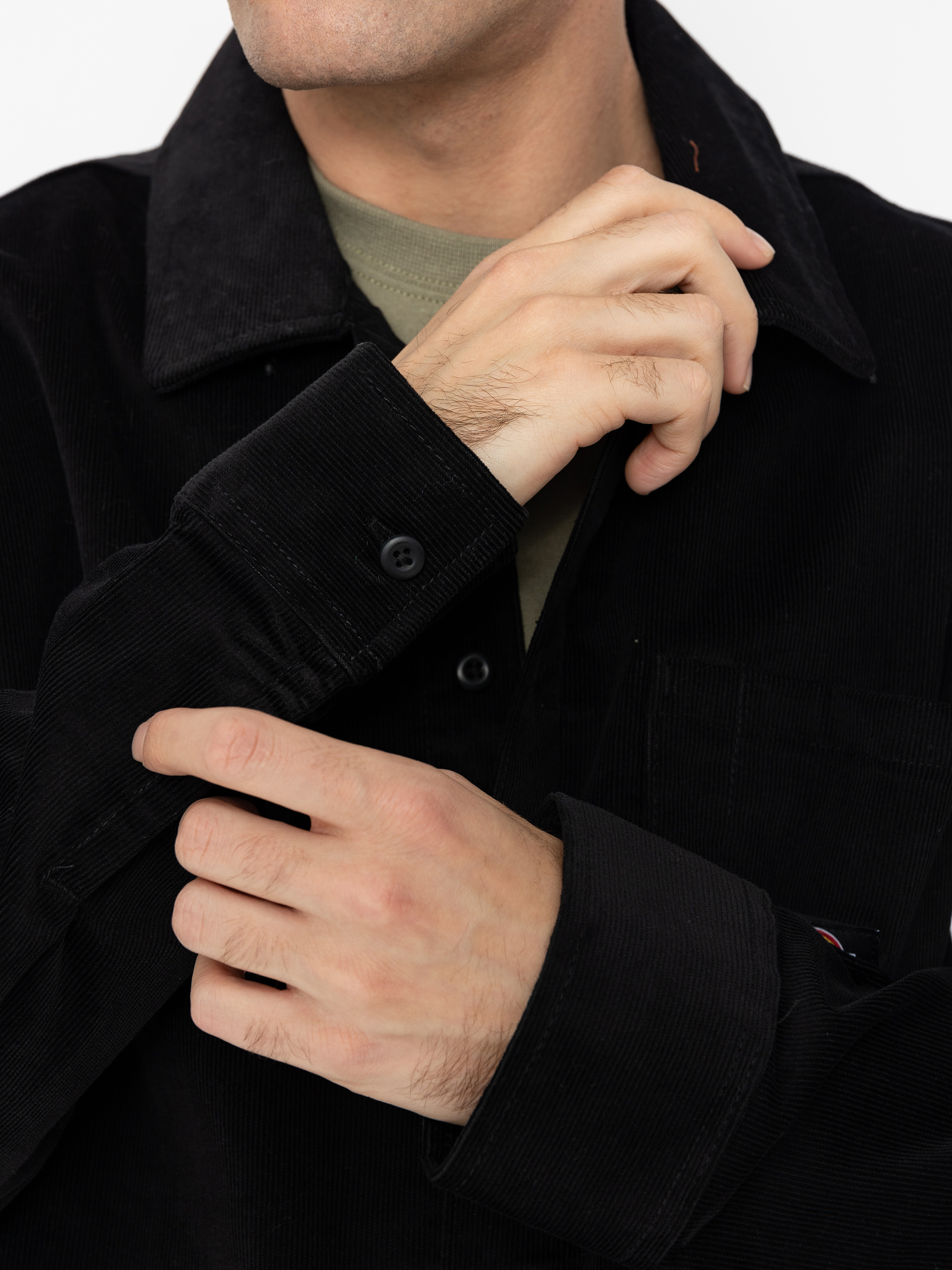 Dickies Corduroy Hemd (black)