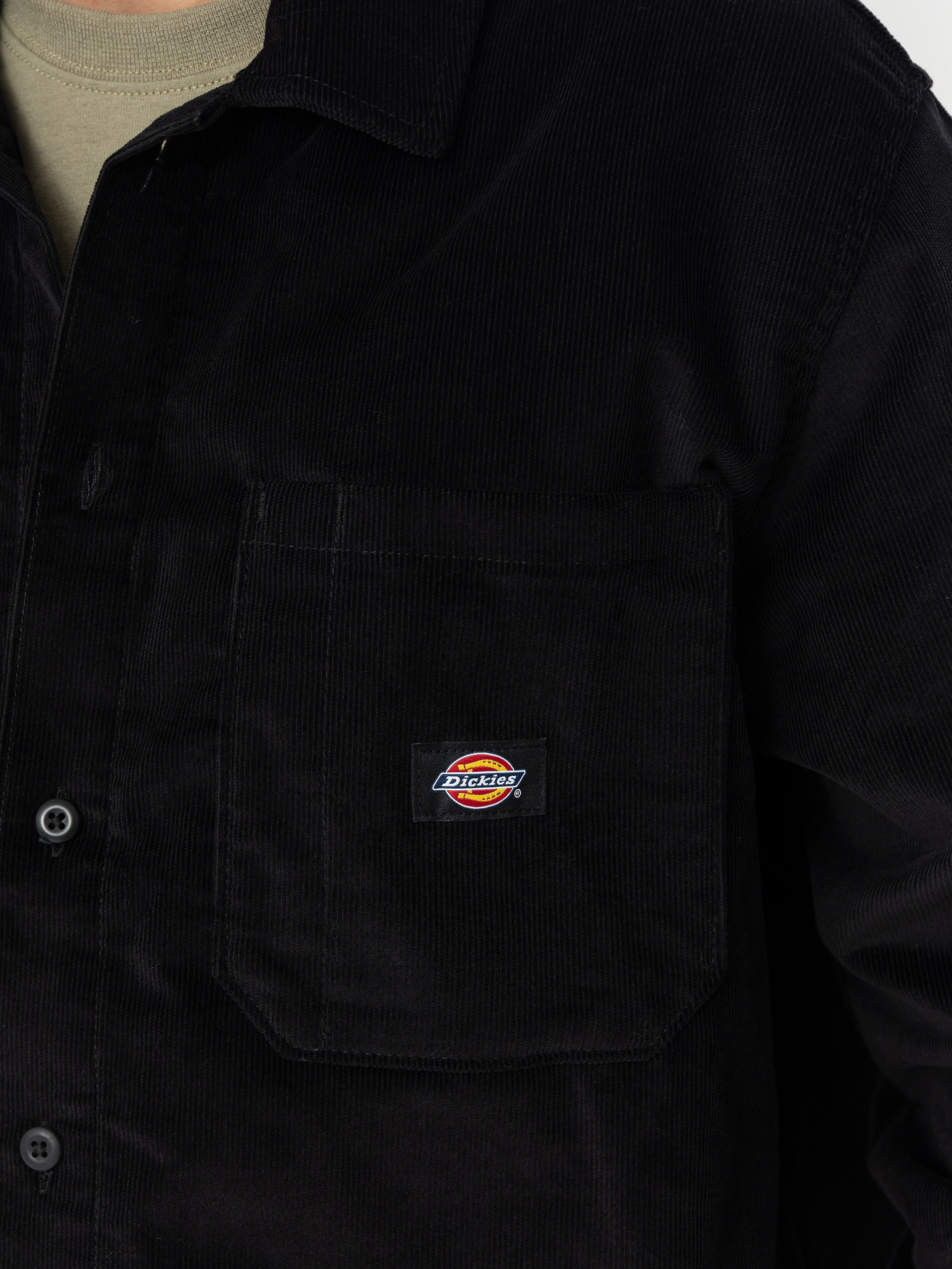 Dickies Corduroy Hemd (black)