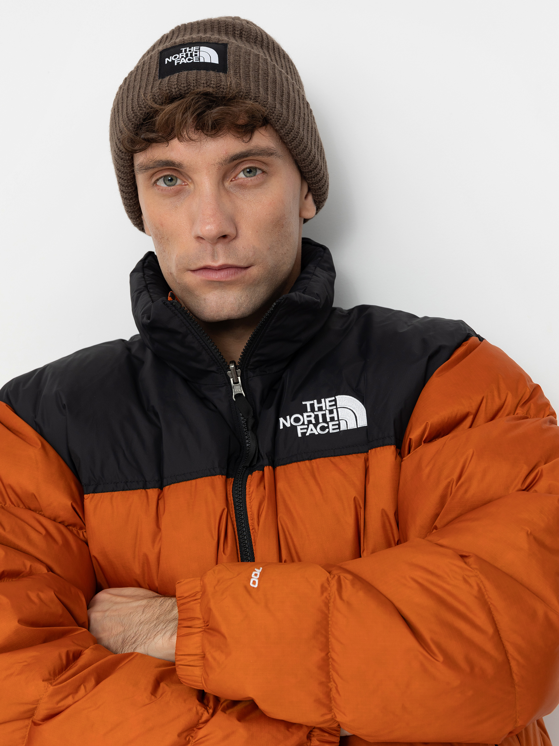 The North Face 1996 Retro Nuptse Jacket orange earthen copper tnf blac