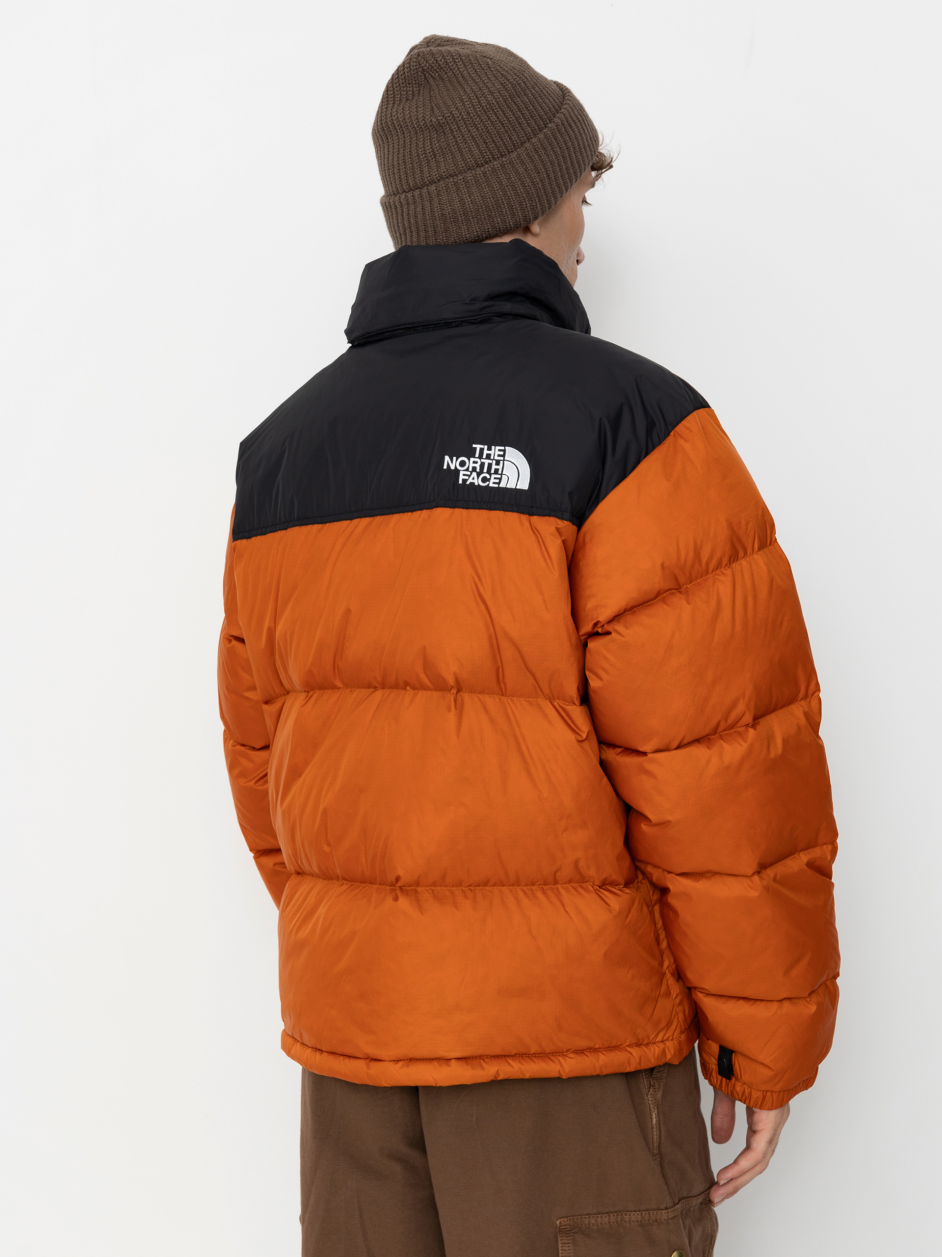 The North Face 1996 Retro Nuptse Jacke earthen copper tnf blac