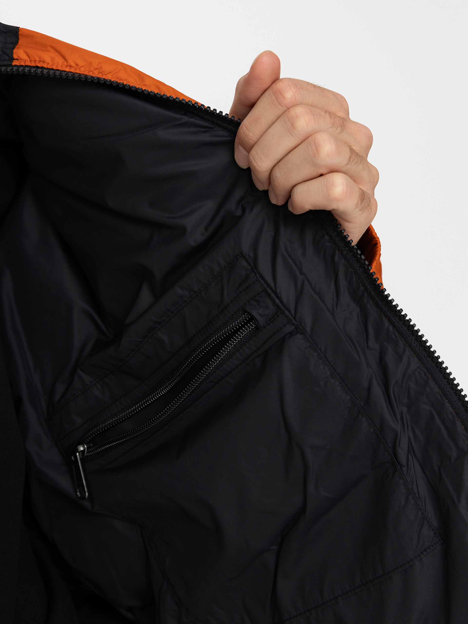 The North Face 1996 Retro Nuptse Jacke (earthen copper/tnf blac)