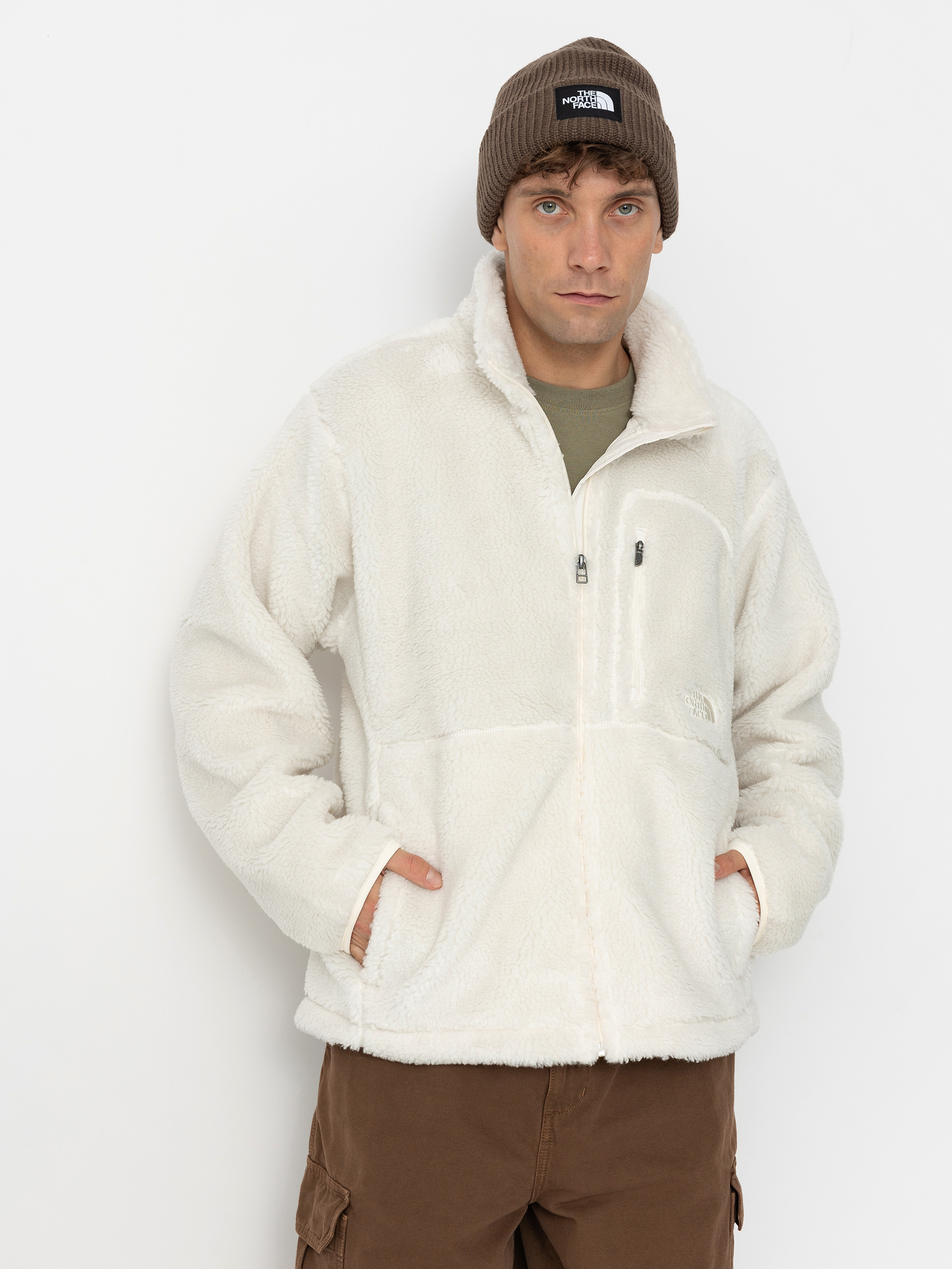 The North Face Extreme Pile 2 FZ Jacket (white dune)