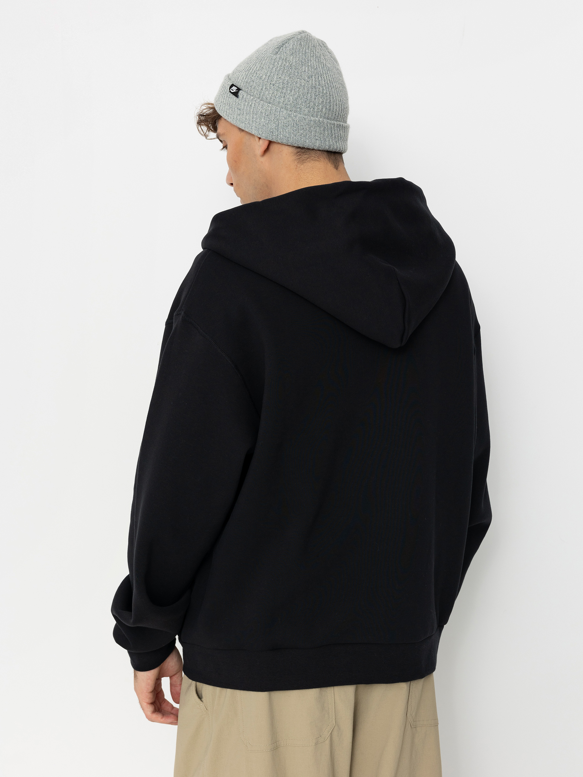 Nike SB Hoodie Essential LBR ZHD - Schwarz (black/white)