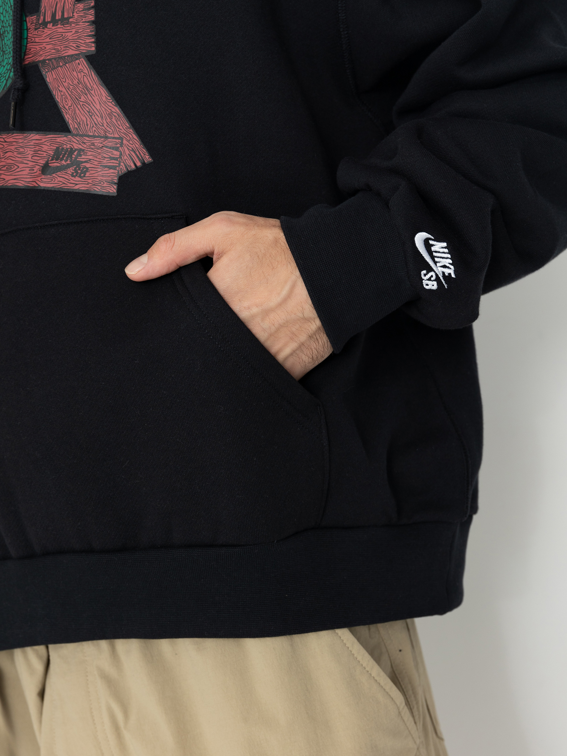Nike SB Snake HD Hoodie - black (black/white)