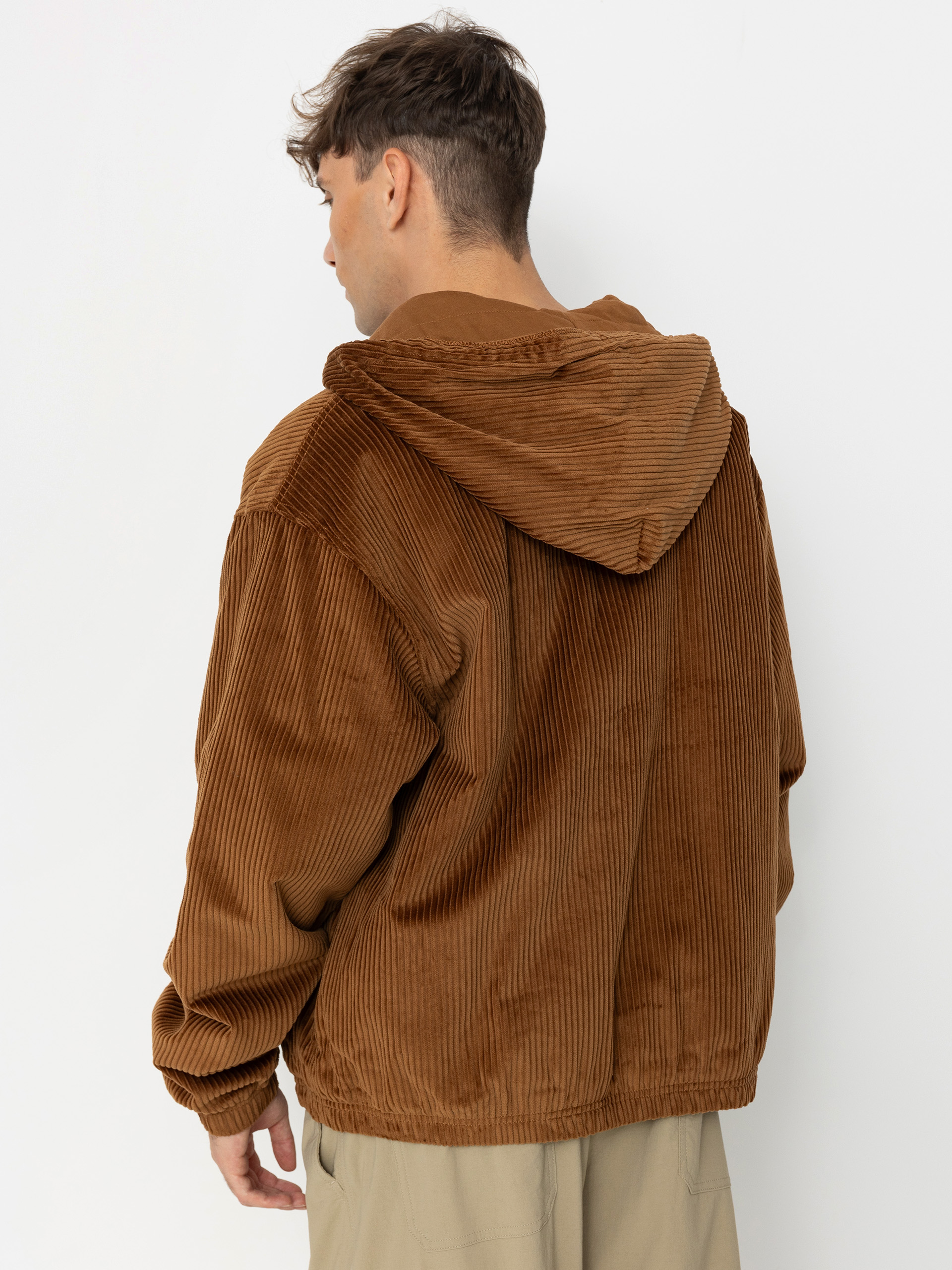 Nike SB FZ Cord HD Jacke (lt british tan/armory navy)