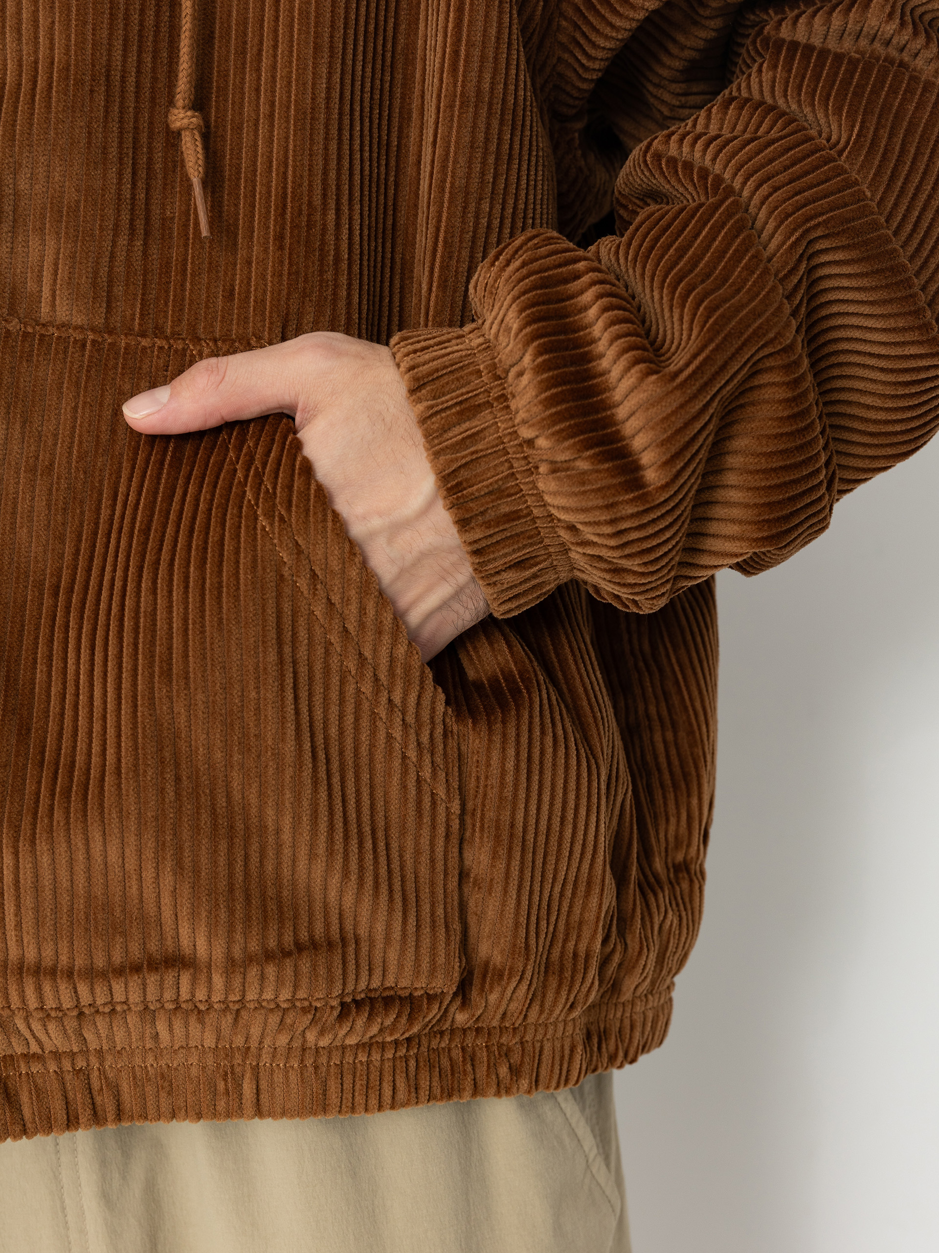 Nike SB FZ Cord HD Jacke (lt british tan/armory navy)