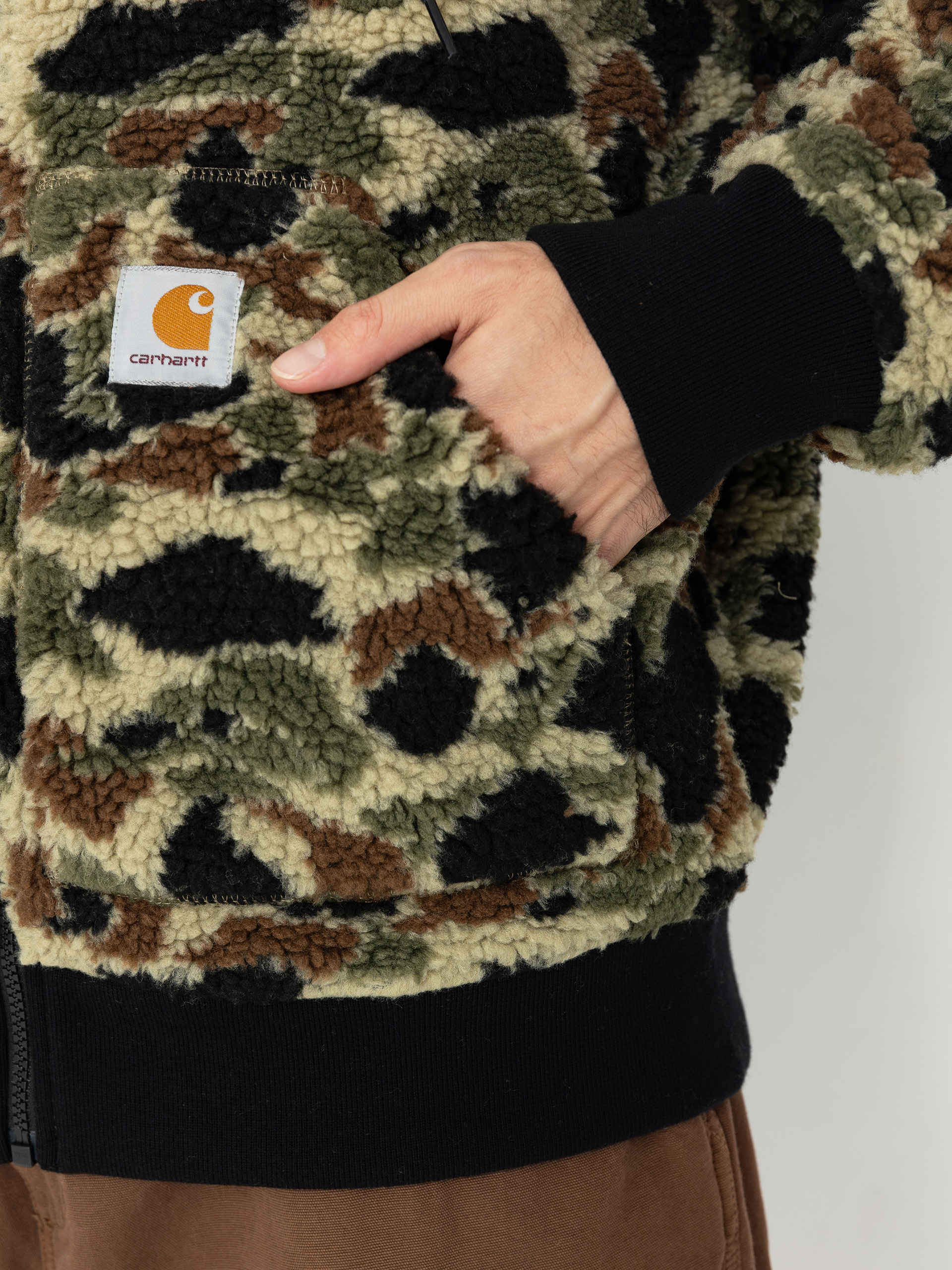 Carhartt WIP OG Active Liner Jacket (camo duck jacquard/green)