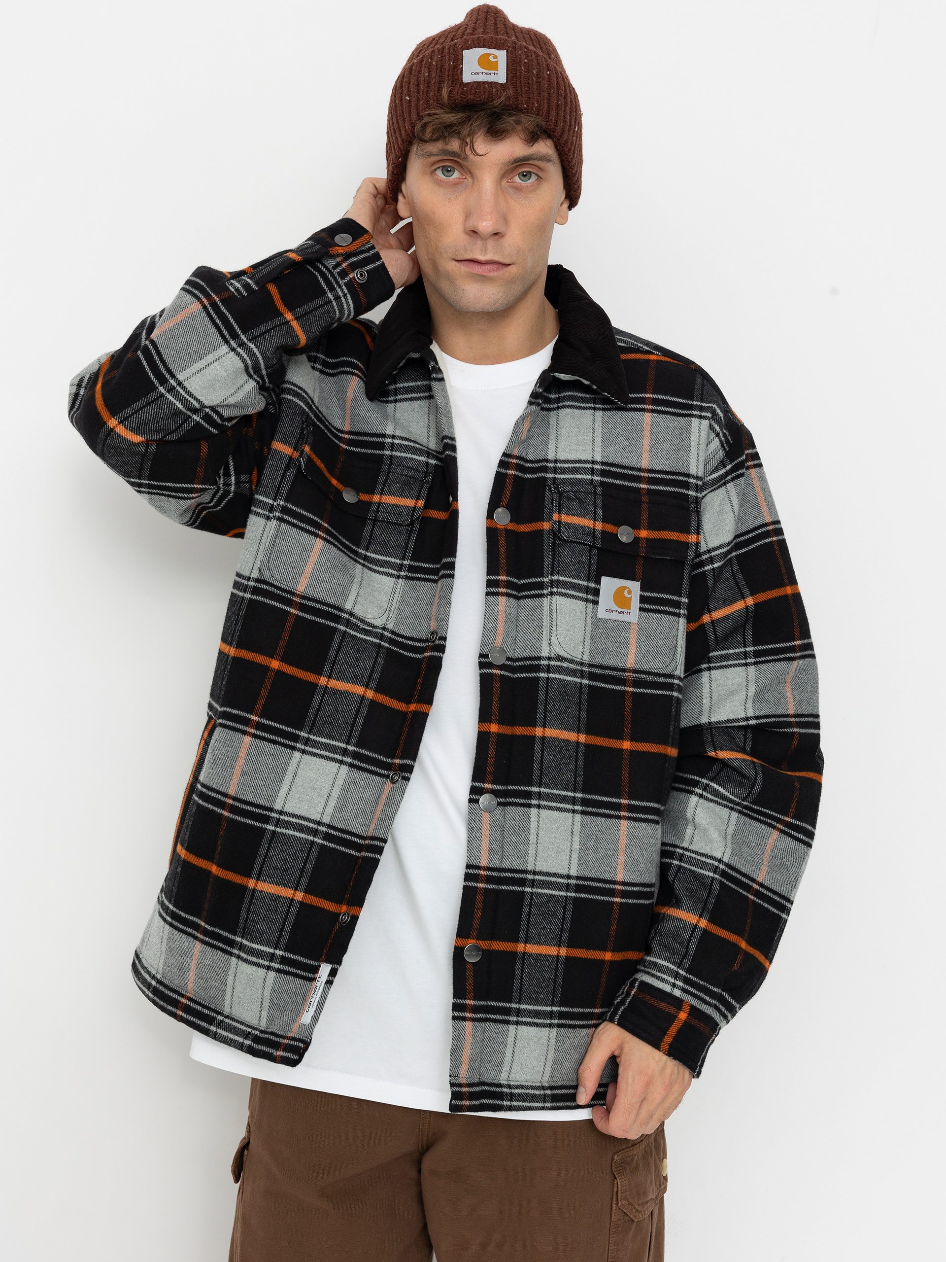 Carhartt WIP Baris Jacket (baris check/grey heather/black)