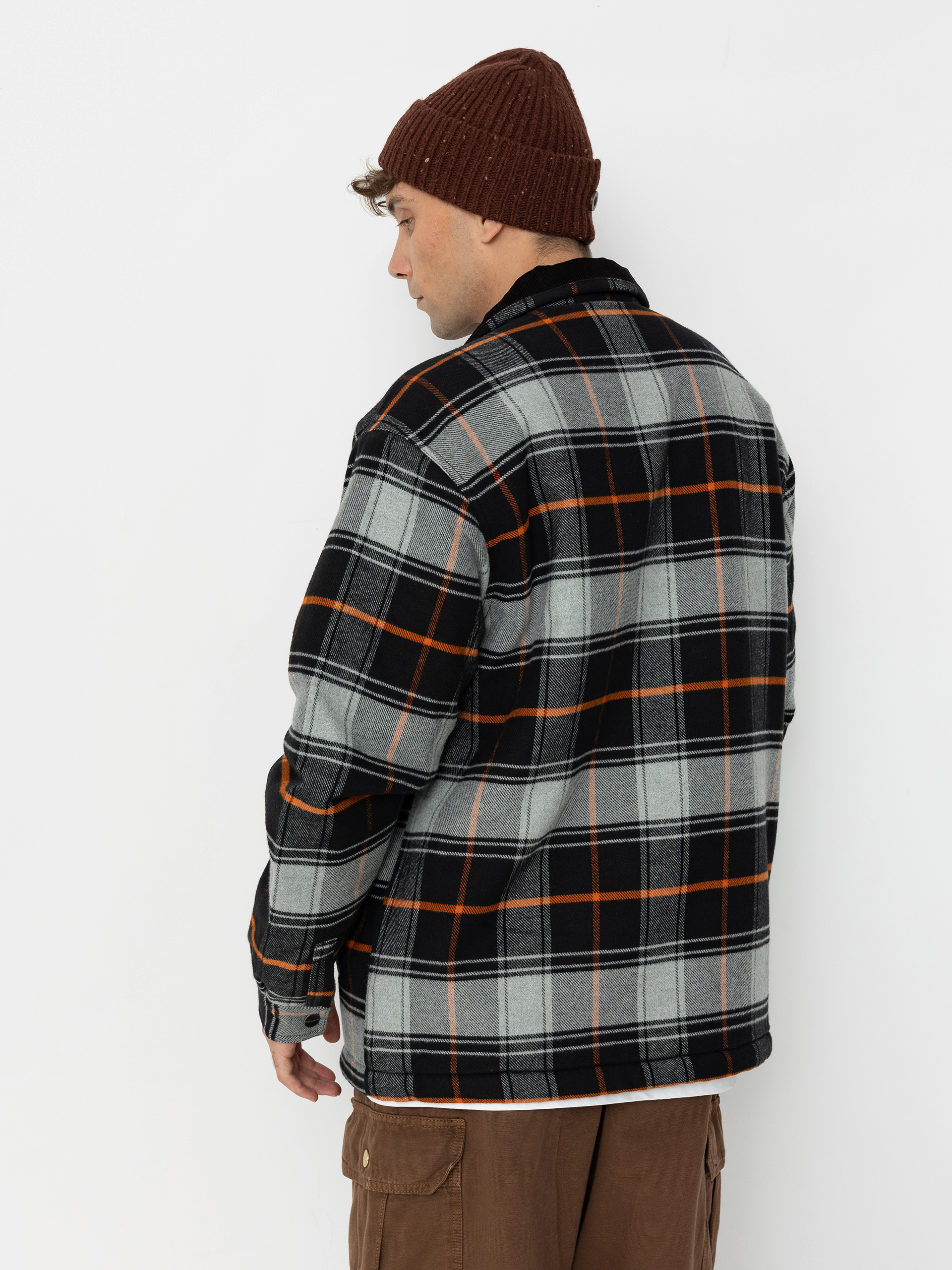 Carhartt WIP Baris Jacke (baris check/grey heather/black)