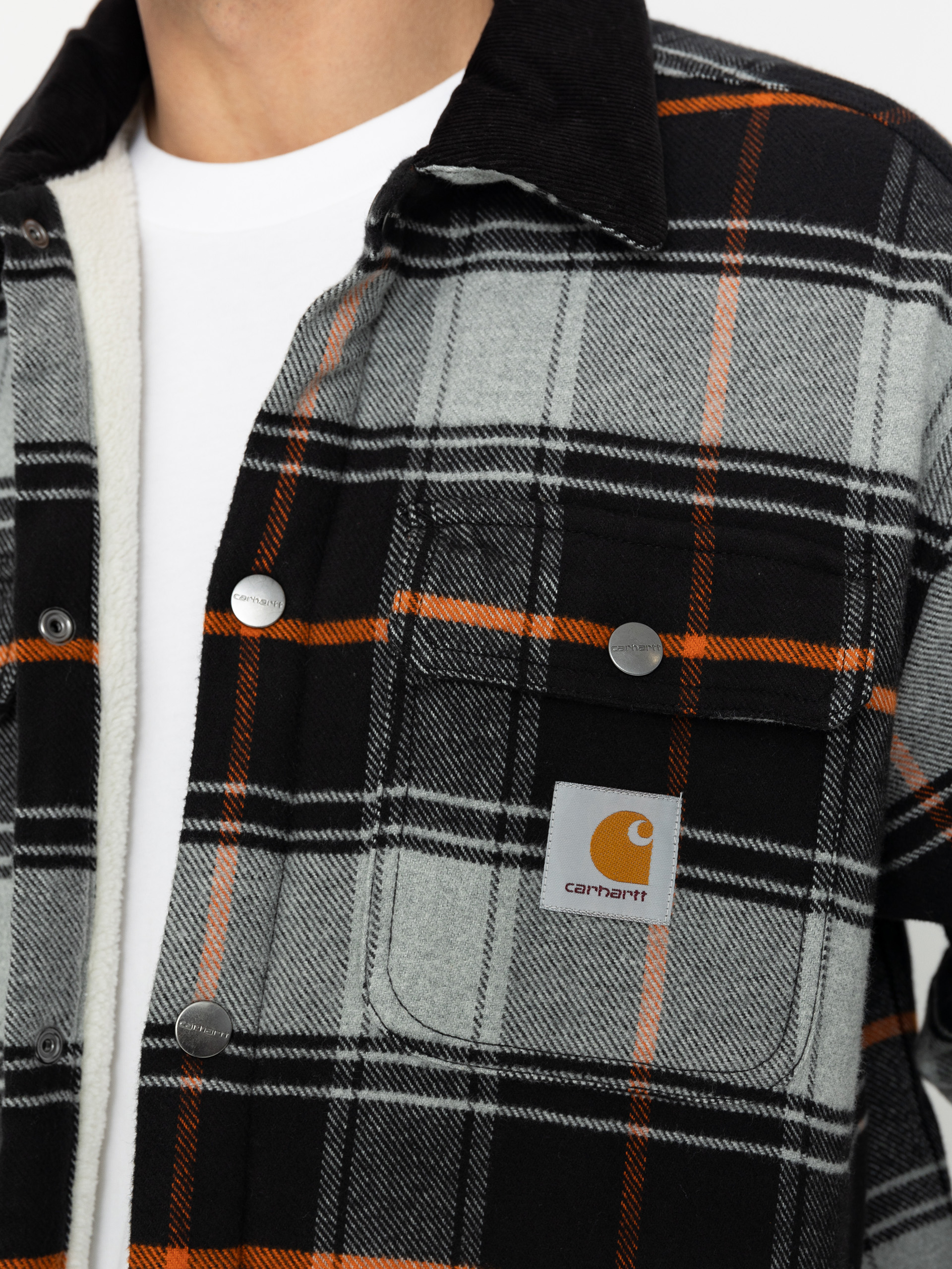 Carhartt WIP Baris Jacket (baris check/grey heather/black)