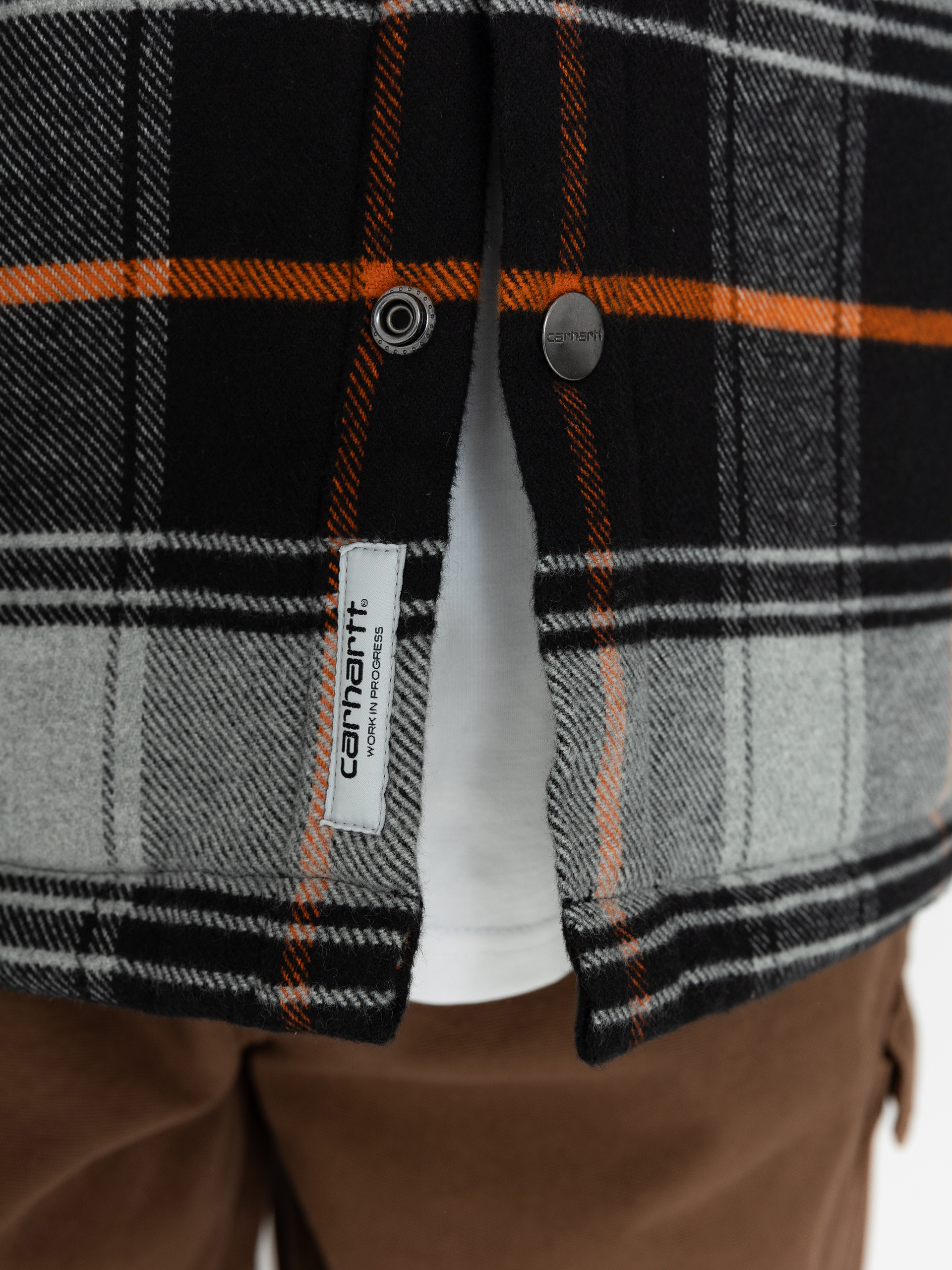 Carhartt WIP Baris Jacket (baris check/grey heather/black)