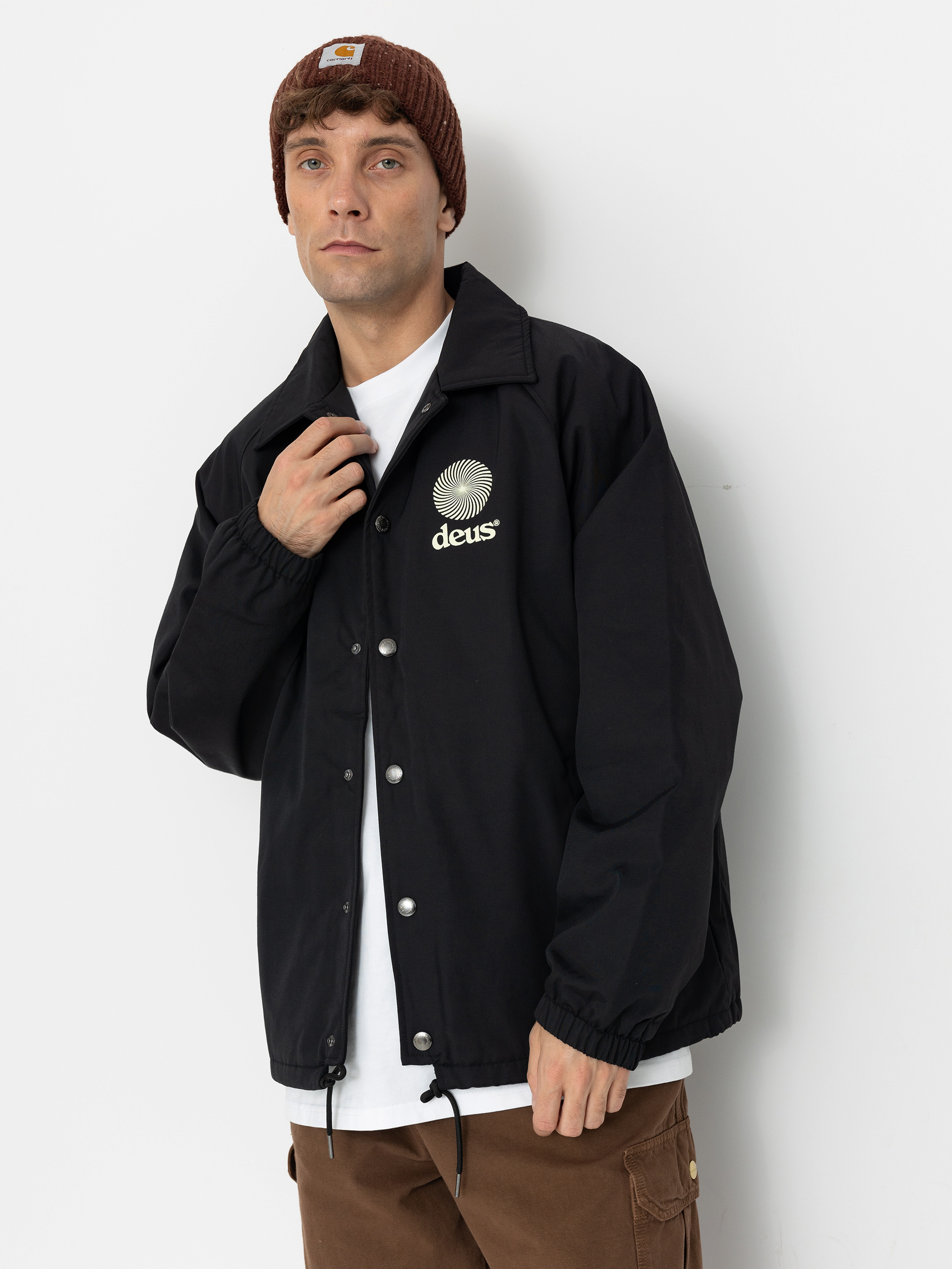 Deus Ex Machina Strata Coach Jacket black (black)