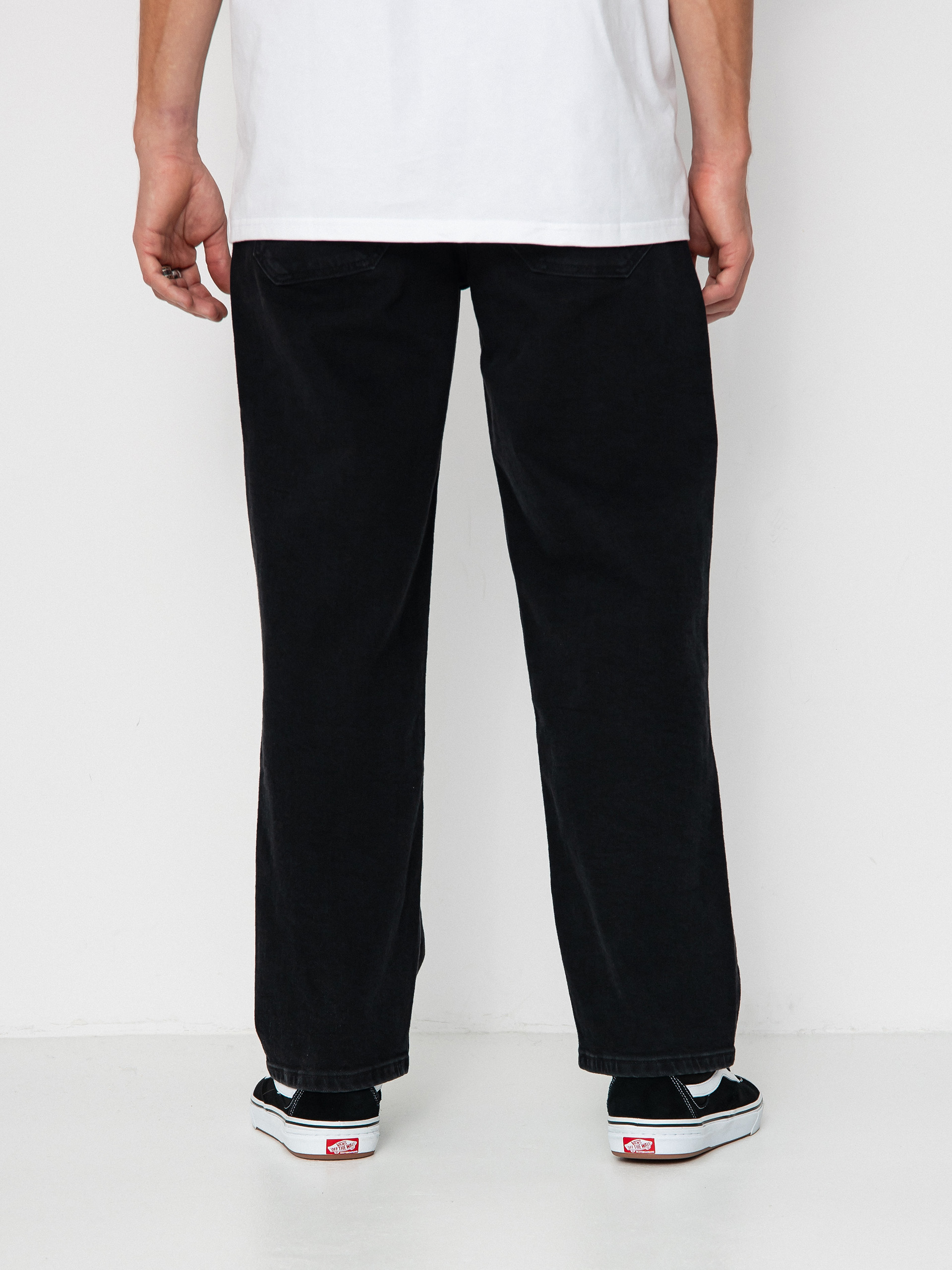 Homeboy X Tra Baggy Denim Pants (washed black)