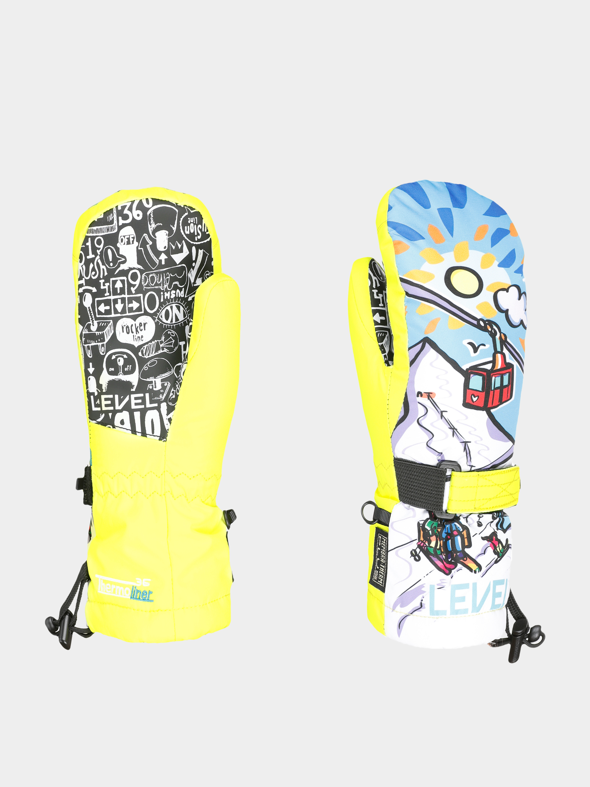 Level Handschuhe Junior Mitt JR (yellow)