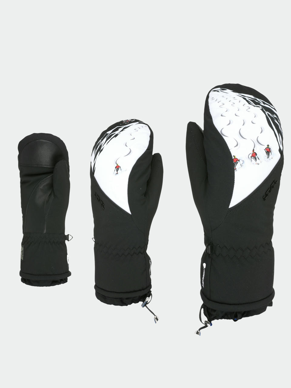 Level Gloves Mummies Mitt Wmn (dark)