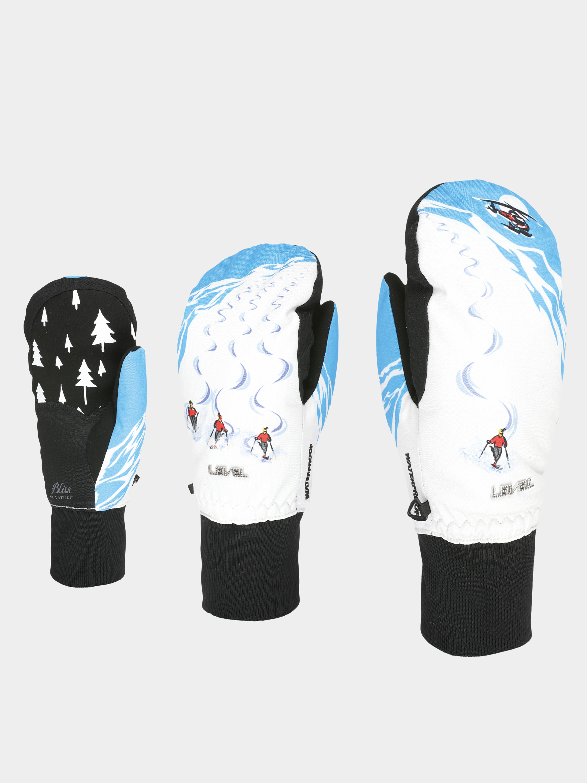 Level Gloves Coral Mitt Wmn (light blue)