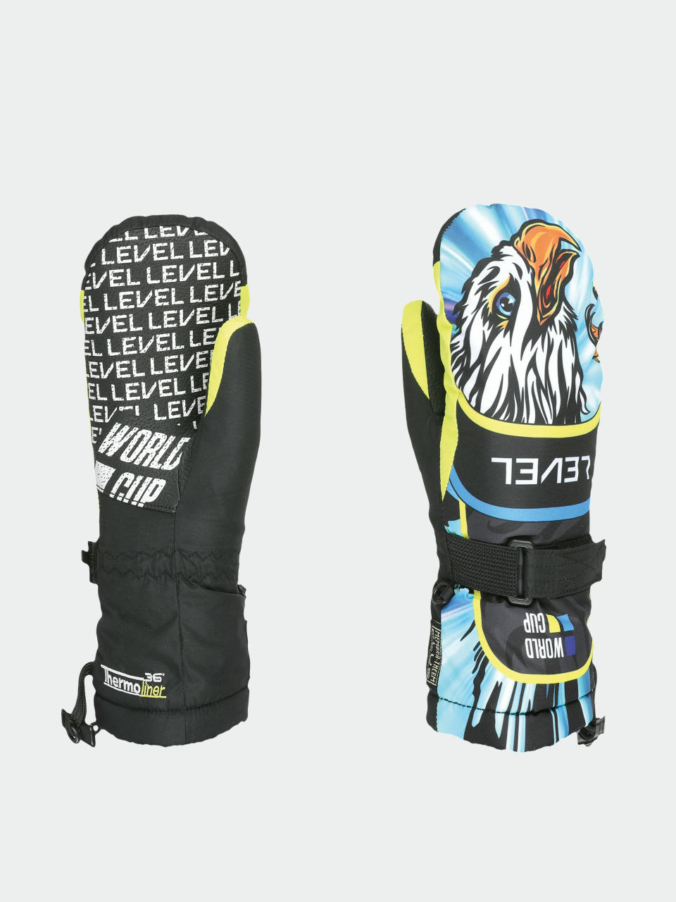 Level Handschuhe Junior Mitt JR (yellow blue)