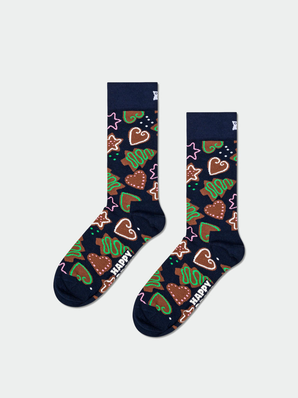 Happy Socks Socken Gingerbread Cookies (navy)