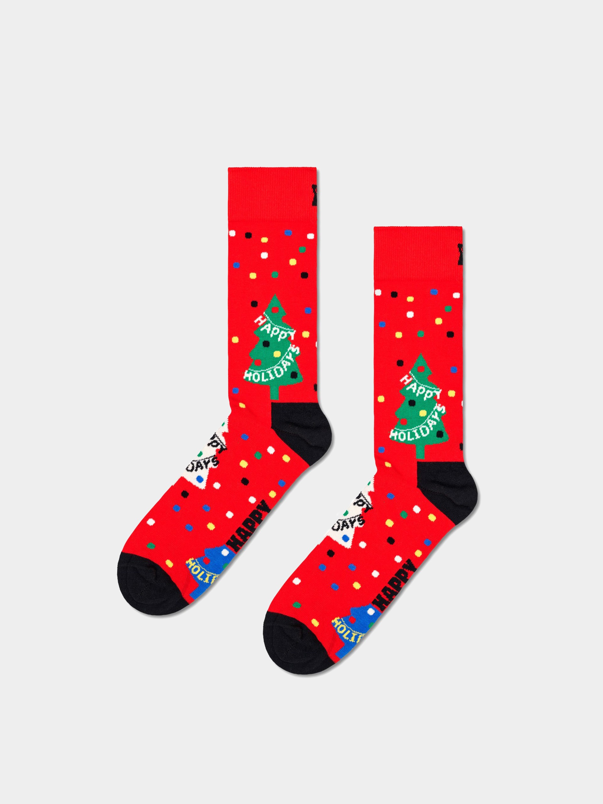 Happy Socks Socks 3-Pack Holiday Tree Gift Set (green)