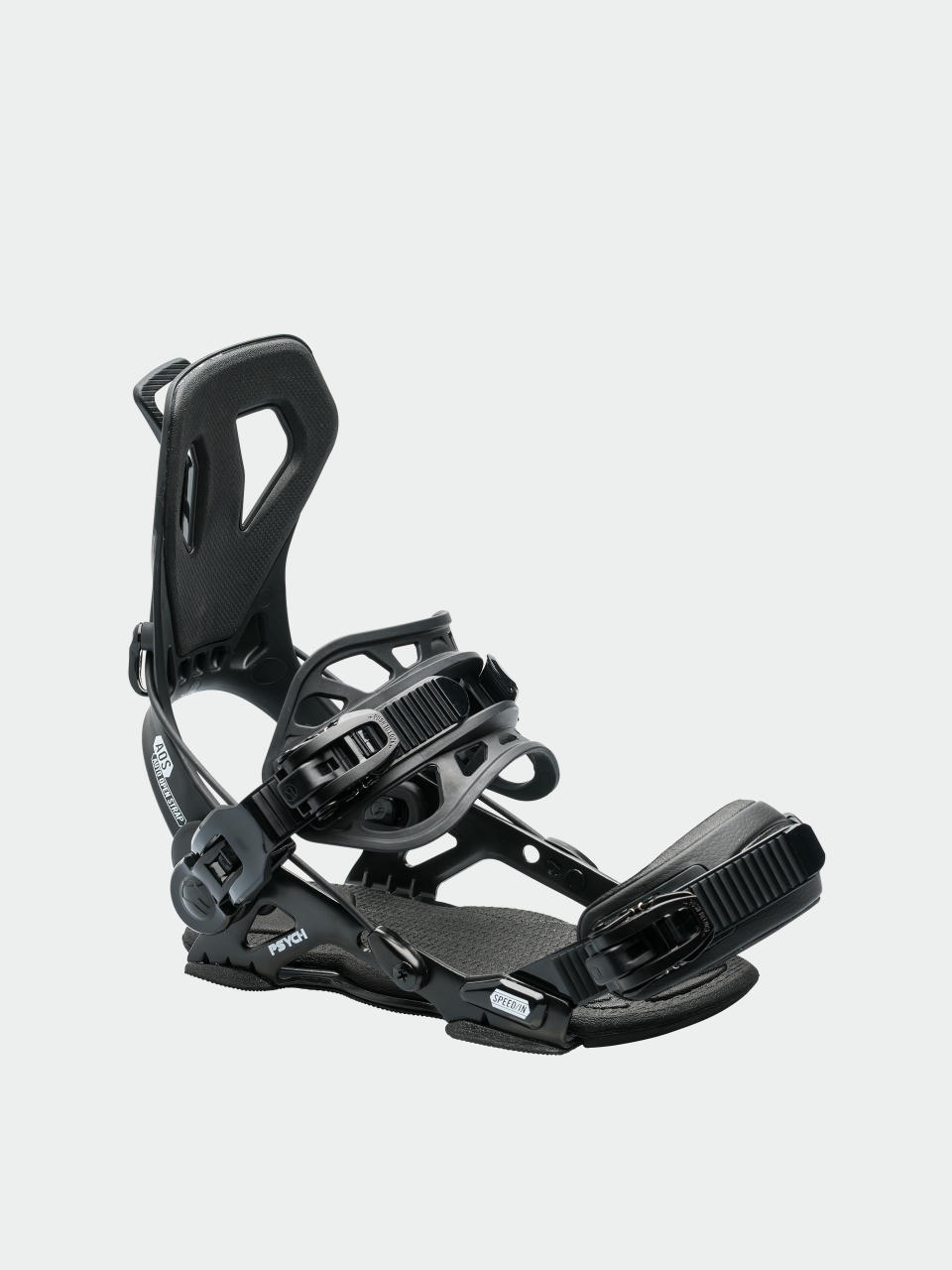 Mens Gnu Snowboard bindings Psych (black)