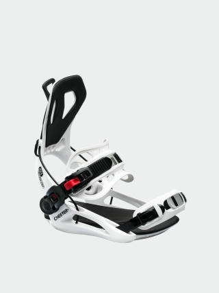 Gnu Snowboard bindings Cheeter (white)