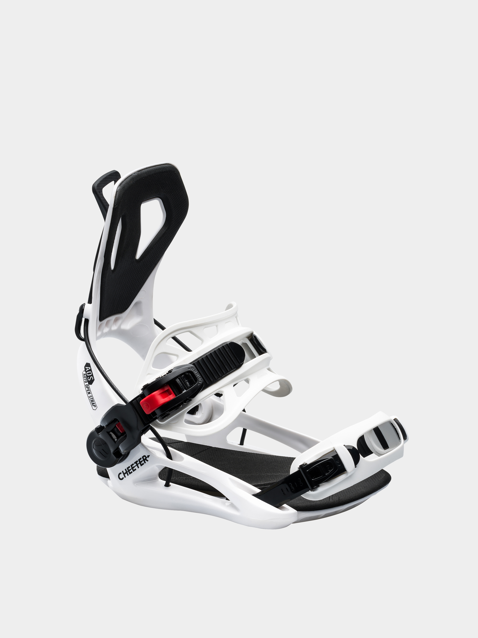 Mens Gnu Snowboard bindings Cheeter (white)