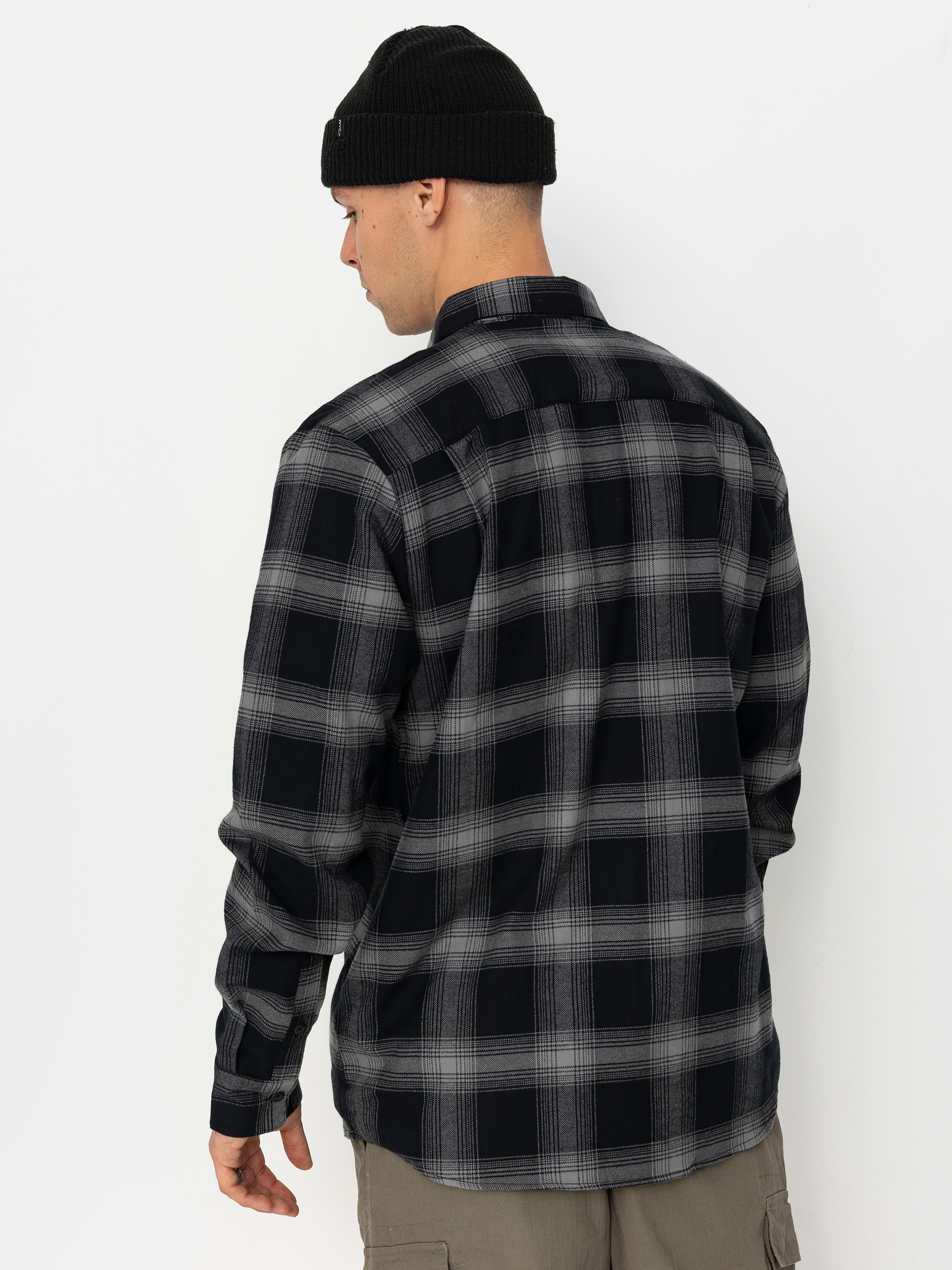Volcom Netastone Flannel Ls Shirt (black)