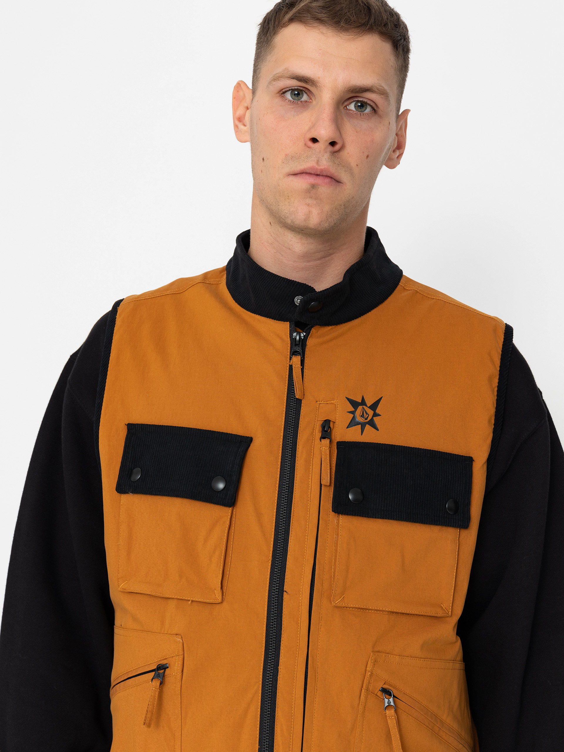 Volcom Tt B Iguchi Tds Vest Vest (chestnut brown)