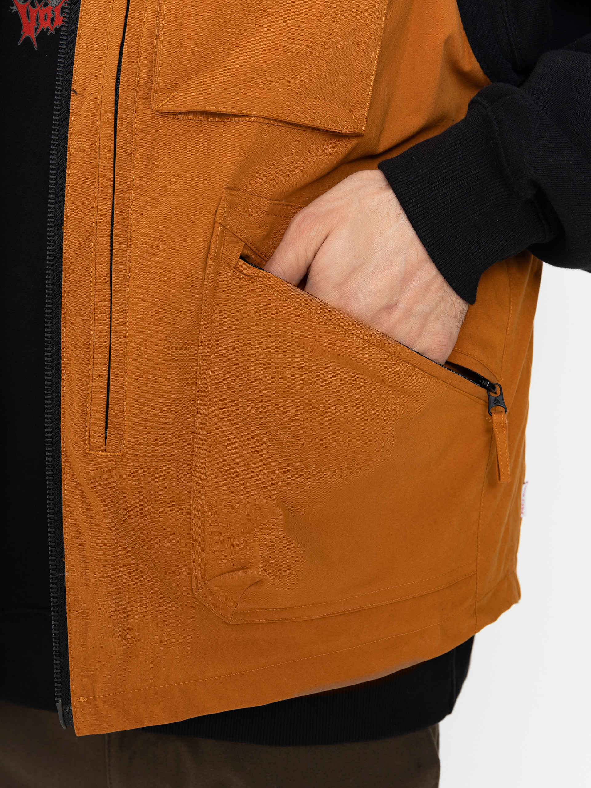 Volcom Tt B Iguchi Tds Vest Vest (chestnut brown)