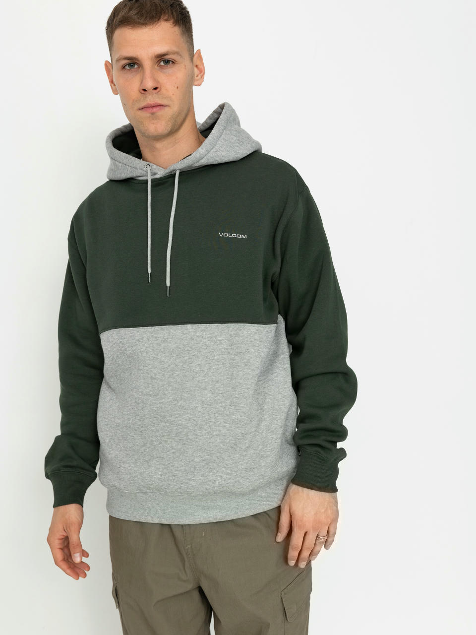 Volcom Divided HD Hoodie (dark forest)