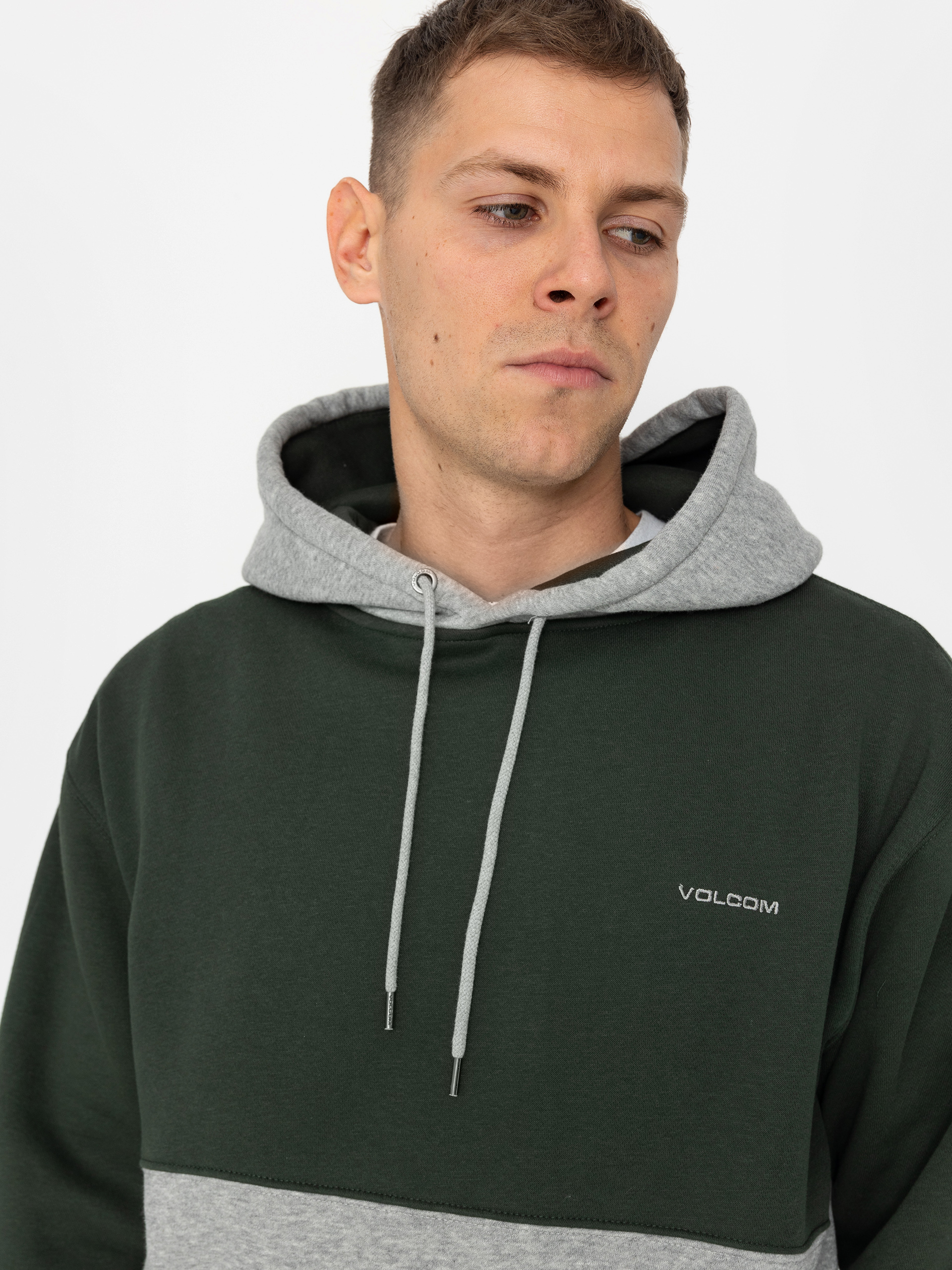 Volcom Divided HD Hoodie (dark forest)
