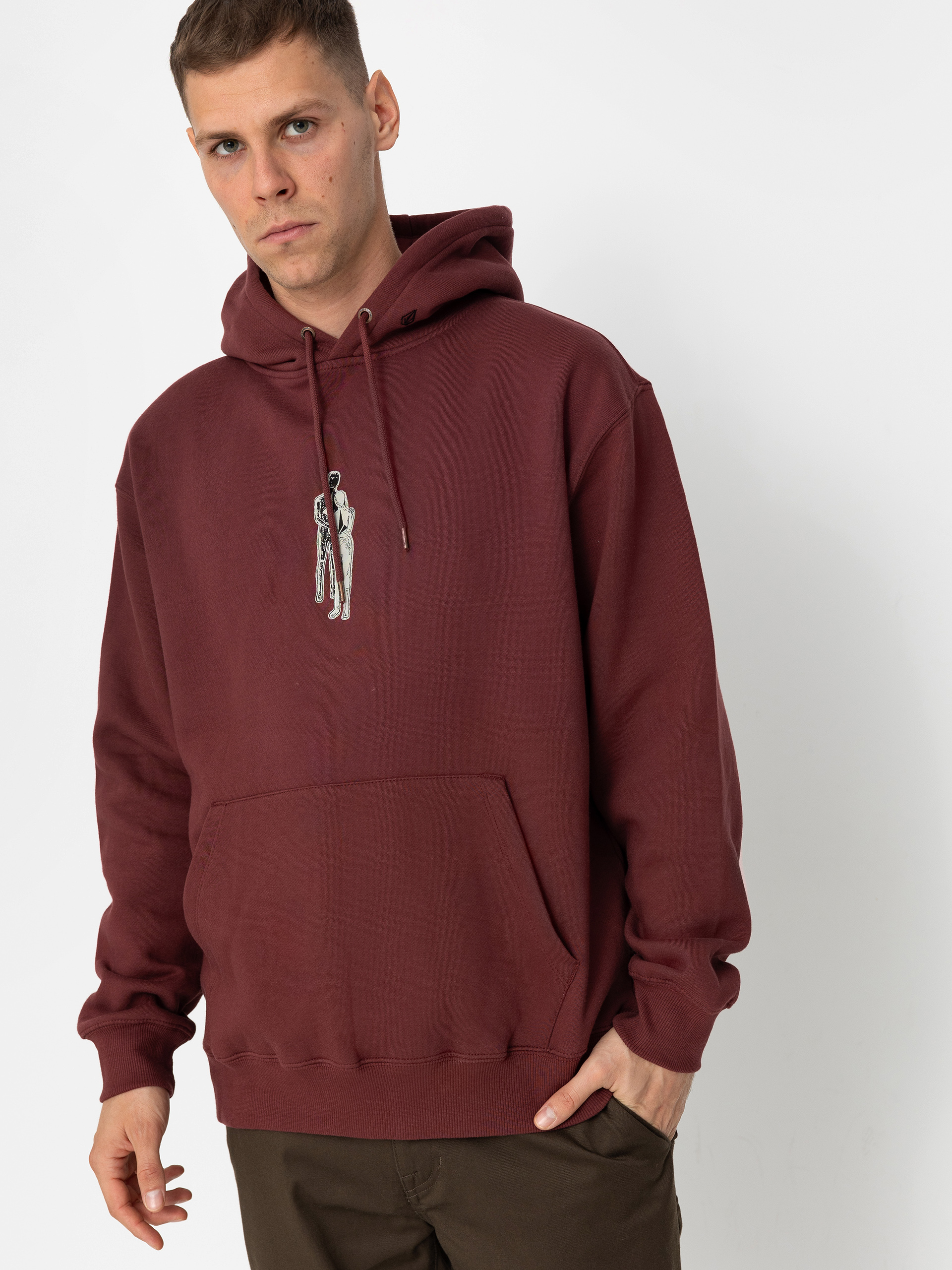 Volcom Watanite HD Hoodie (merlot)