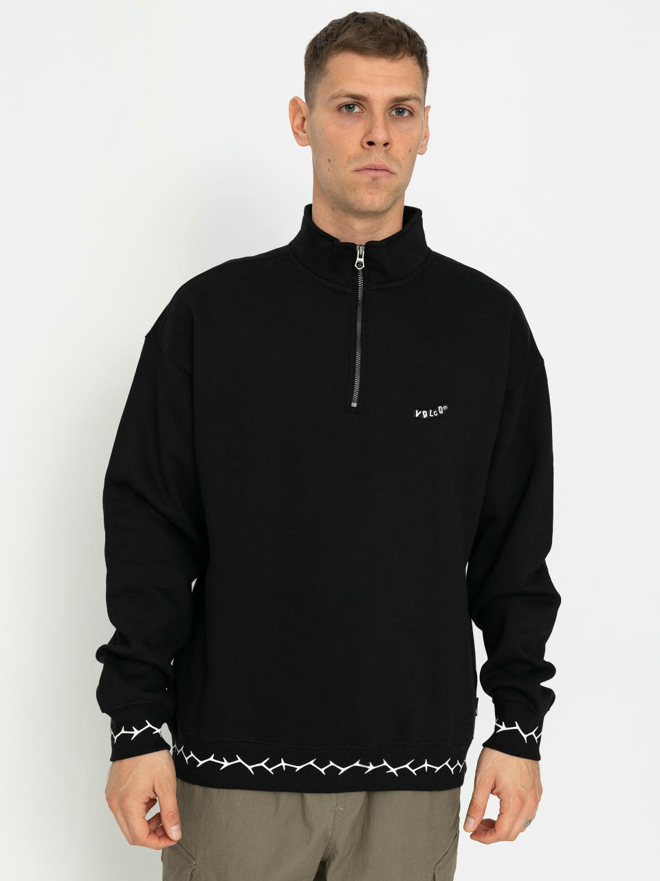 Volcom Mocklov Crew Sweatshirt (black)