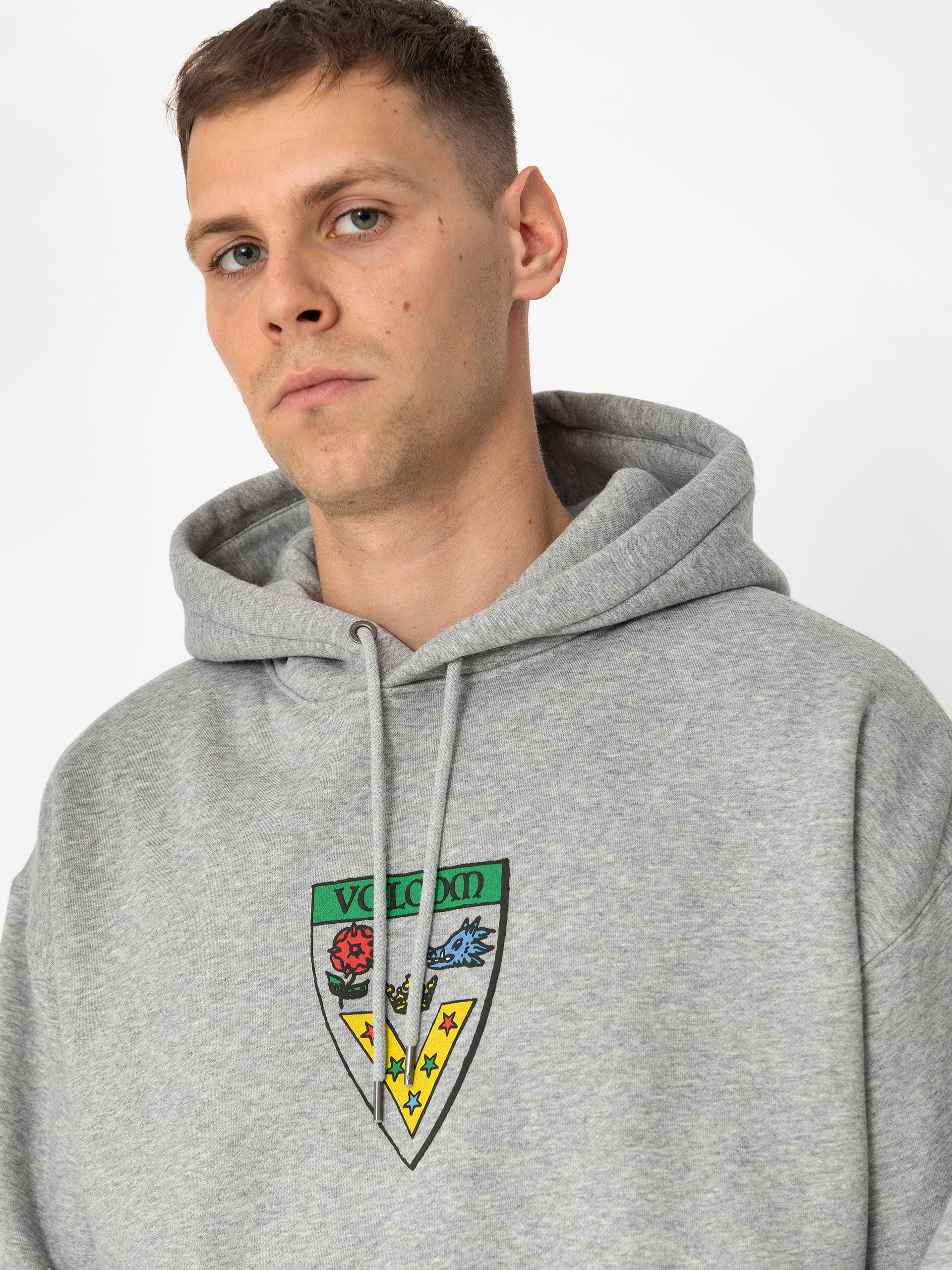 Volcom Fergadelic HD Hoodie (heather grey)