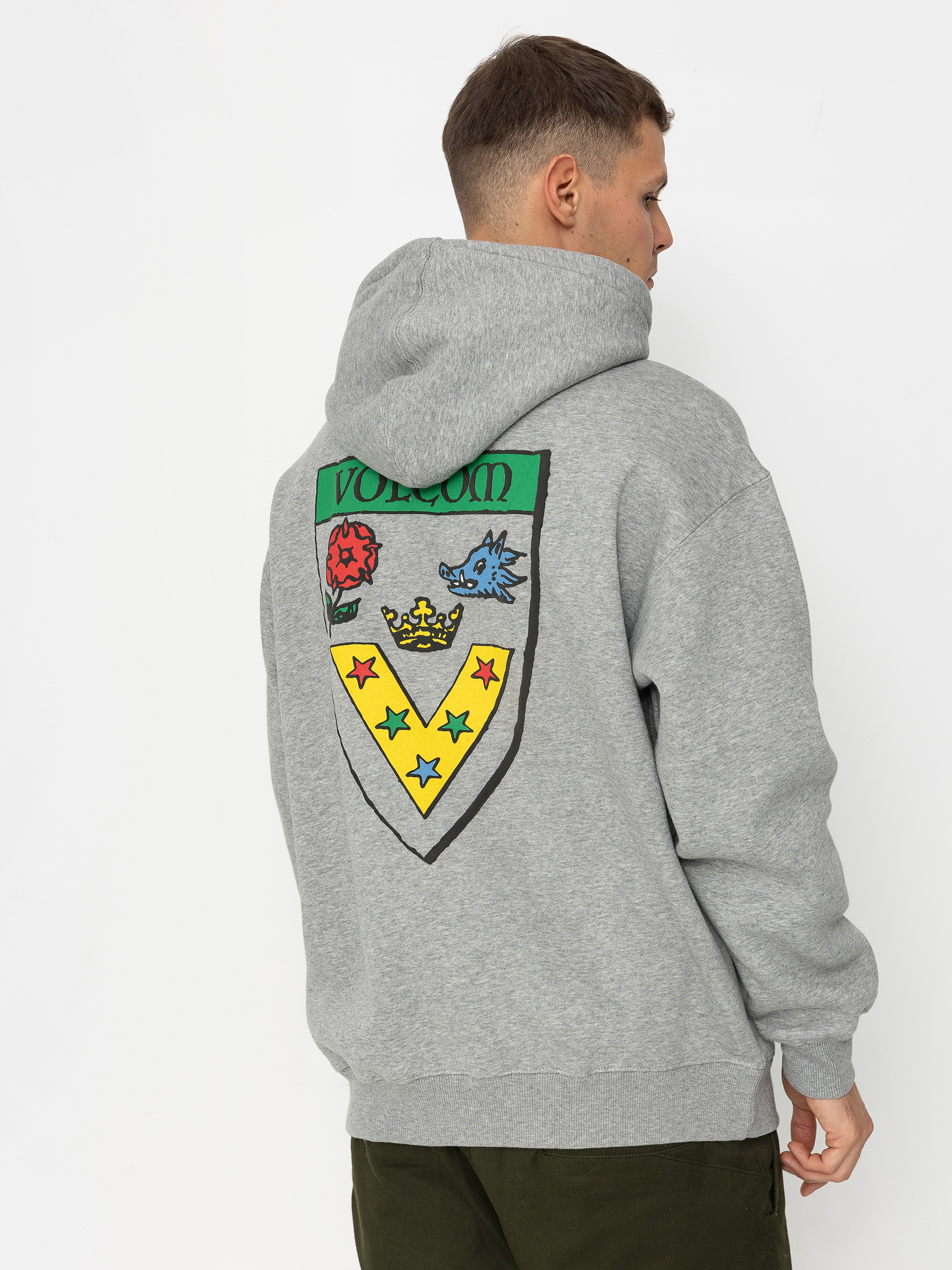 Volcom Fergadelic HD Hoodie (heather grey)