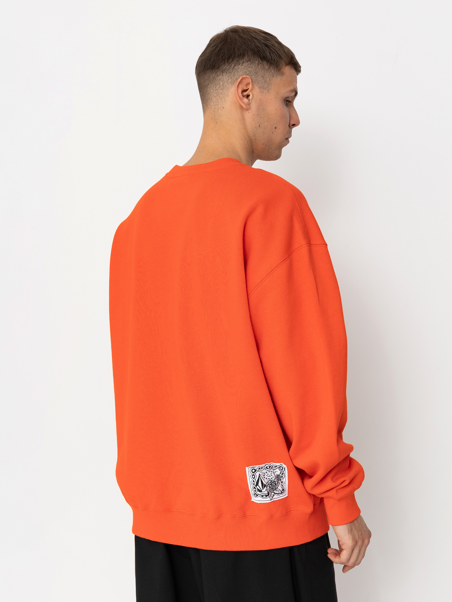 Volcom Fa Keutchi Crew Sweatshirt (bright red)