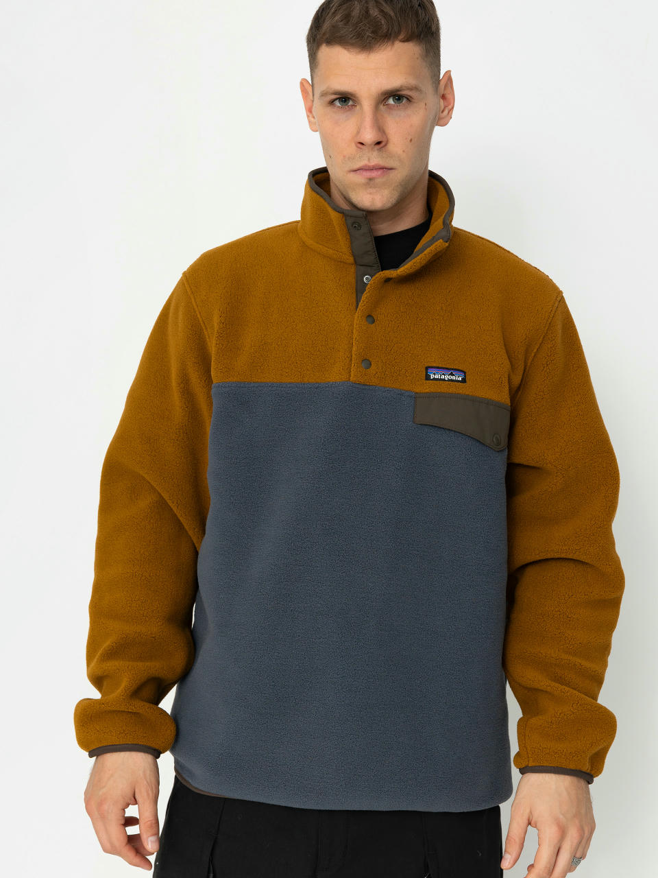 Patagonia Fleece  LW Synch Snap T (shelter brown)