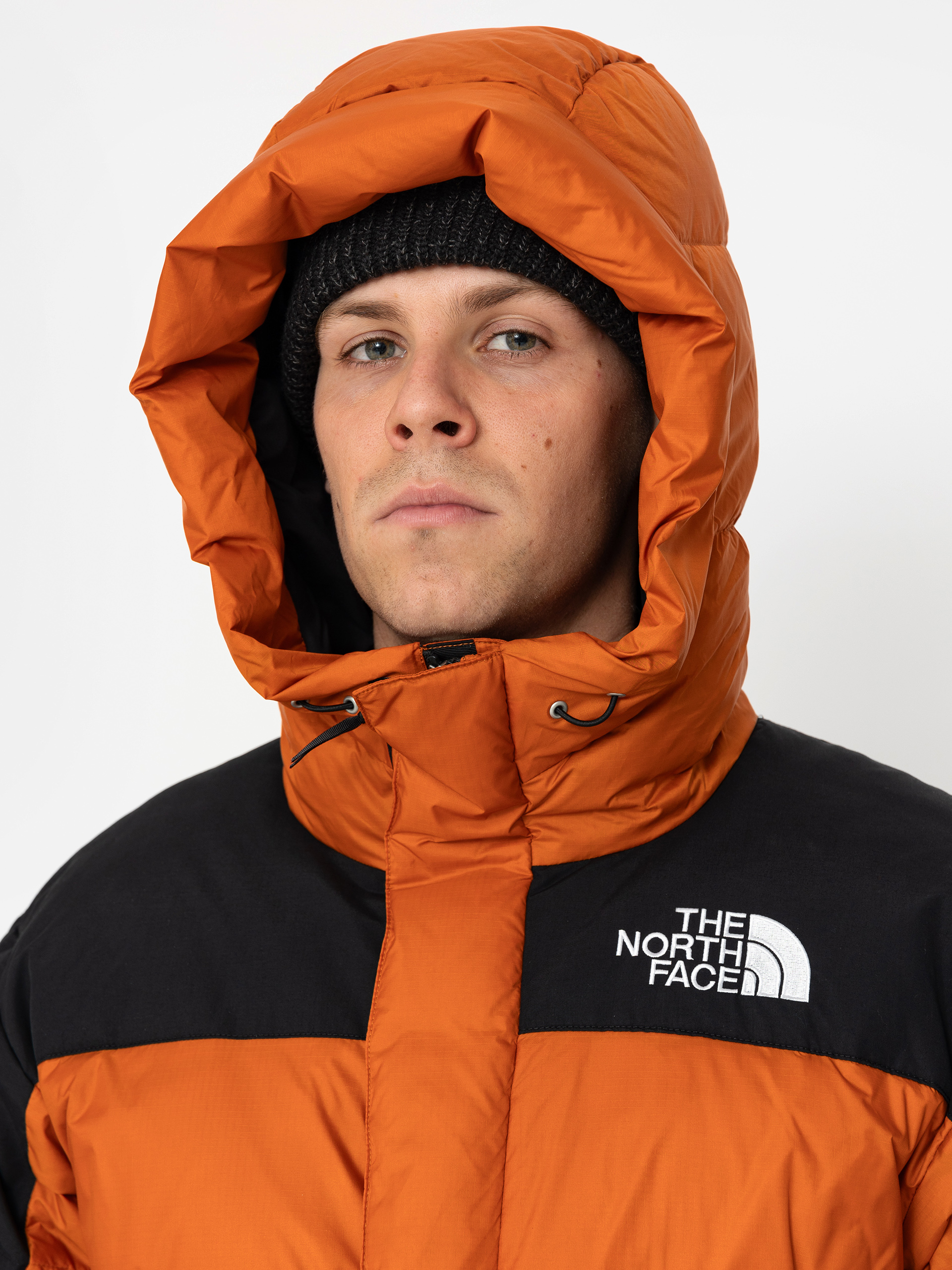 The North Face Hmlyn Down Parka Jacke (earthen copper/tnf blac)