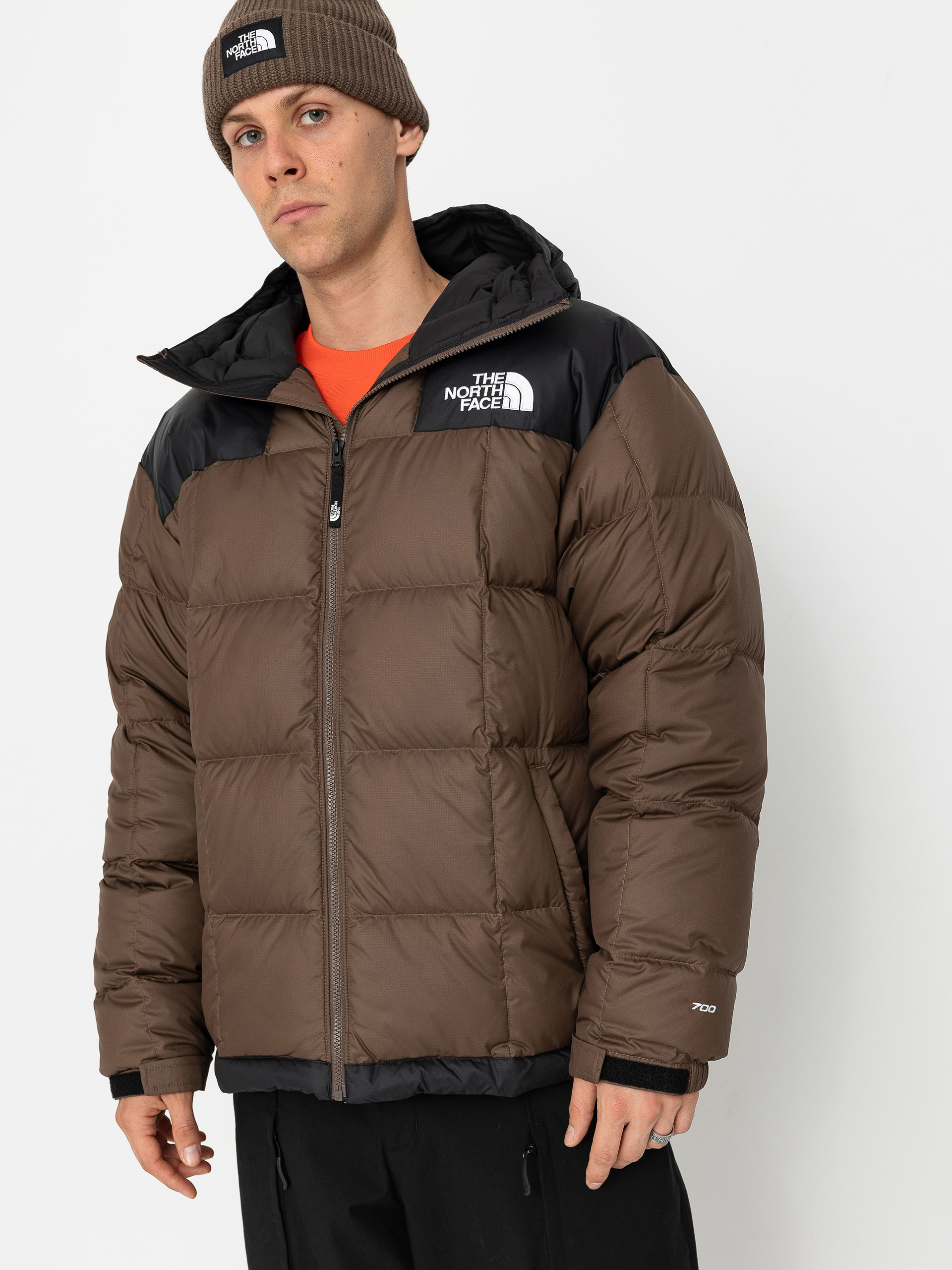 The North Face Lhotse Hooded Jacket brown (smokey brown)