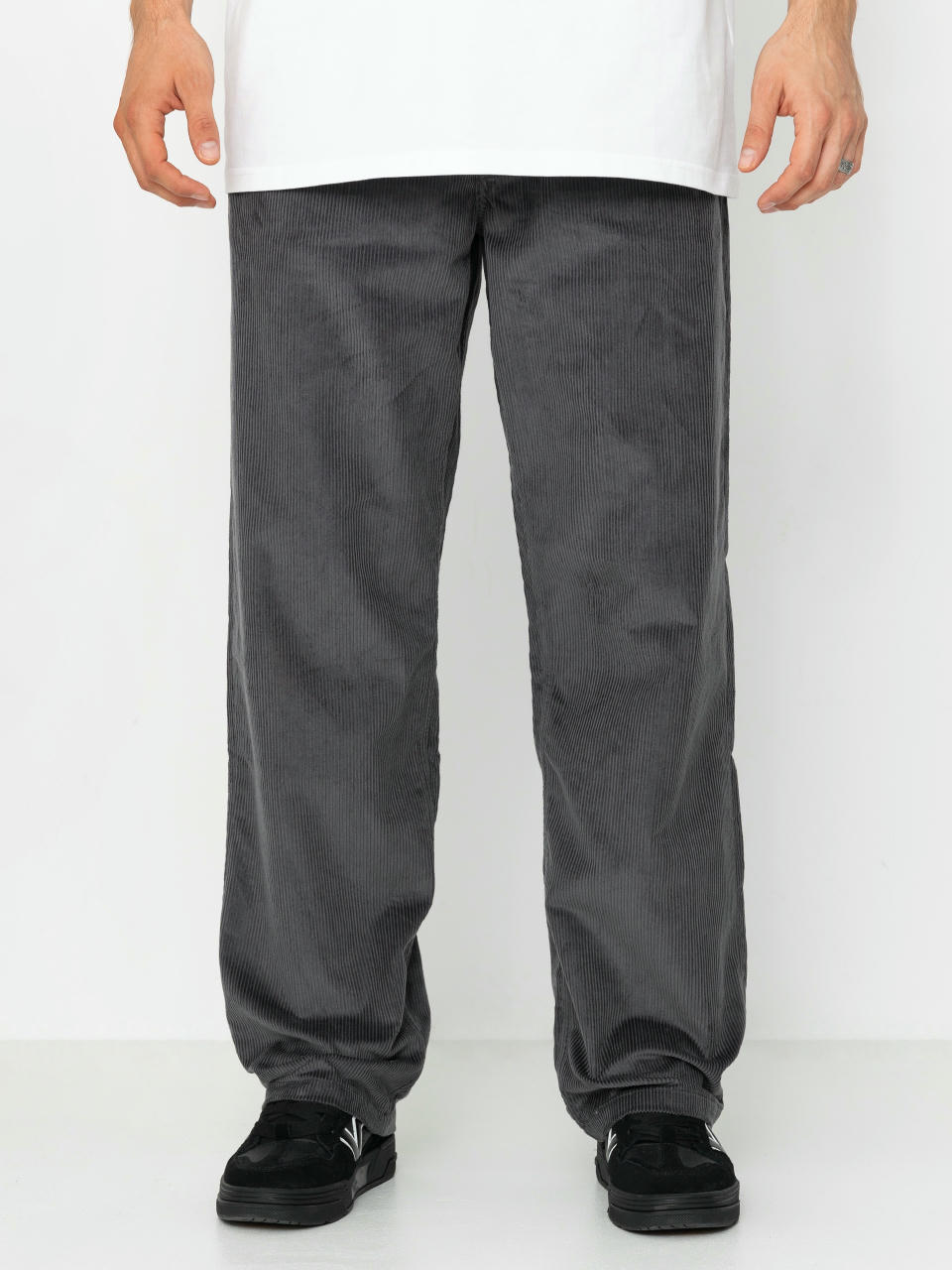 Vans Check 5 Loose Corduroy Pants (asphalt)