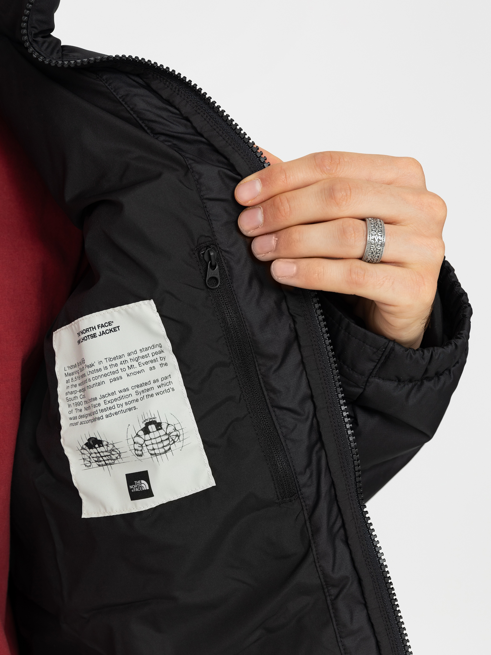The North Face Lhotse Hooded Jacket (tnf black npf)