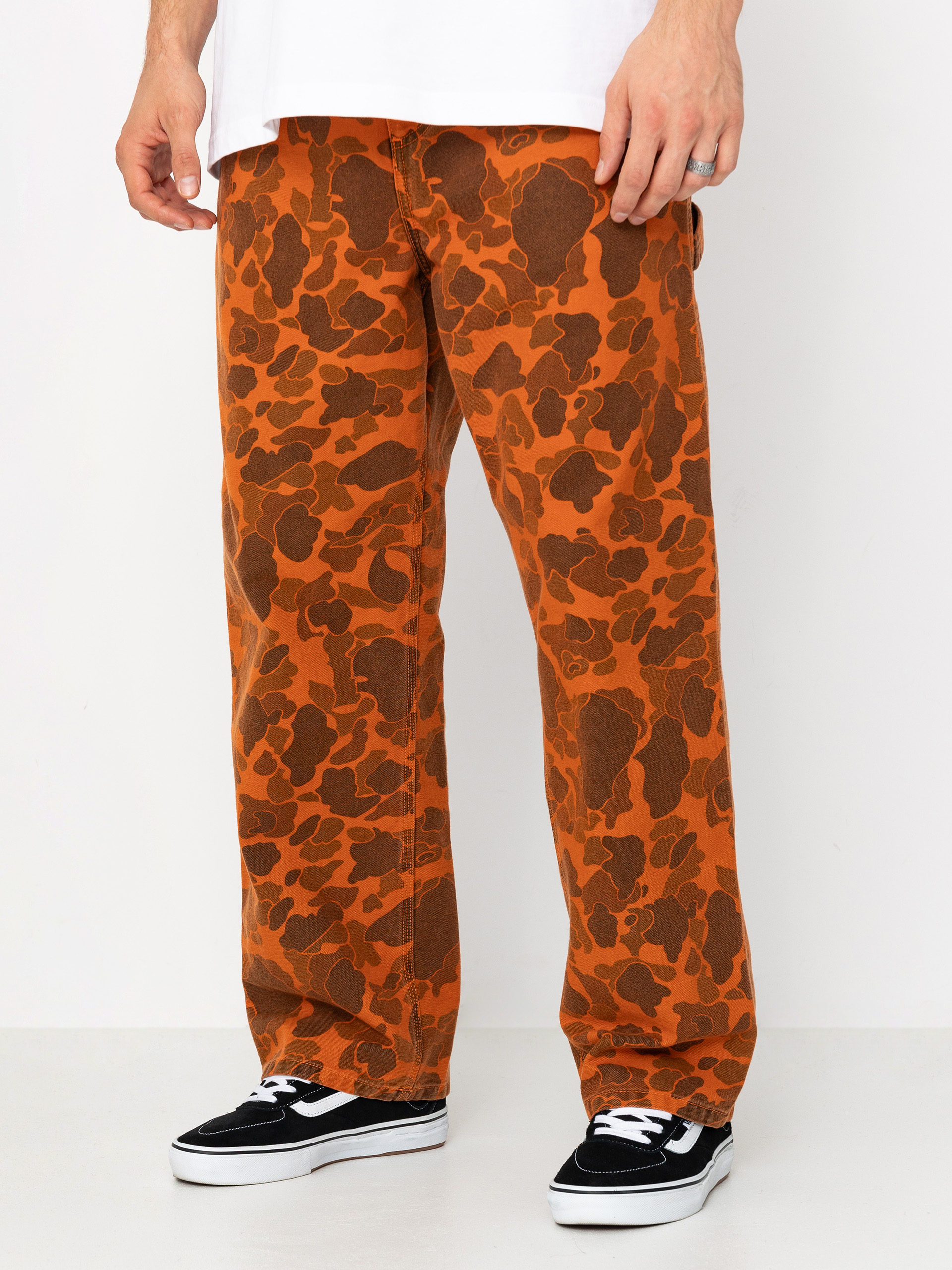 Carhartt WIP Pants Duck Single Knee camo (camo duck/green/turmeric)