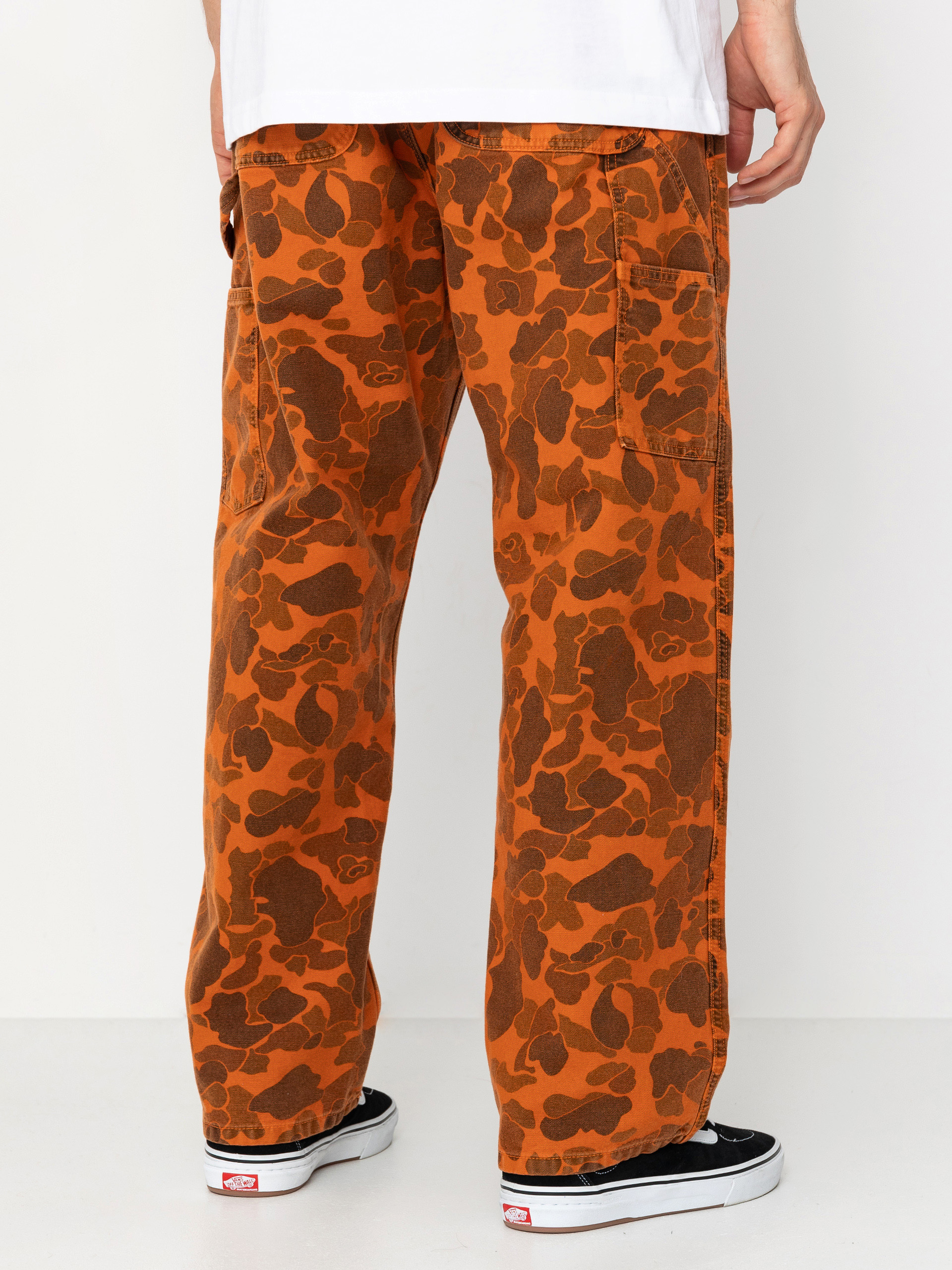 Carhartt WIP Pants Duck Single Knee - camo (camo duck/green