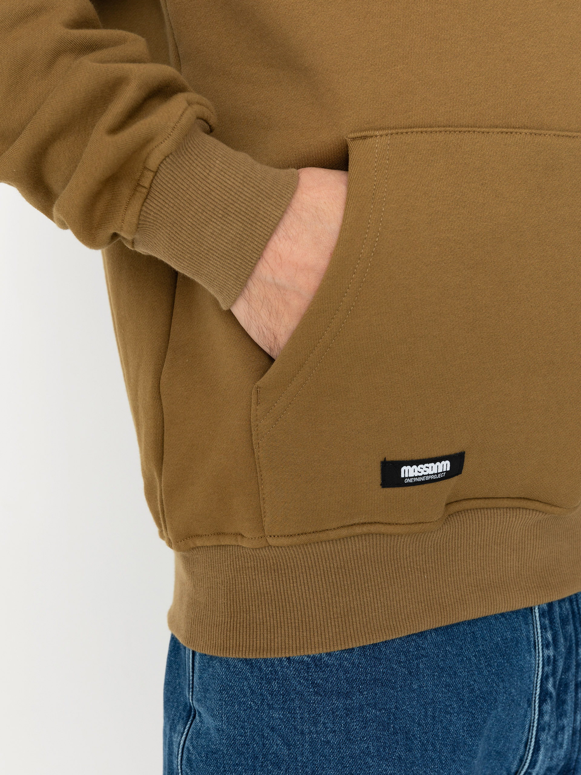MassDnm Patch HD Hoodie (brown)