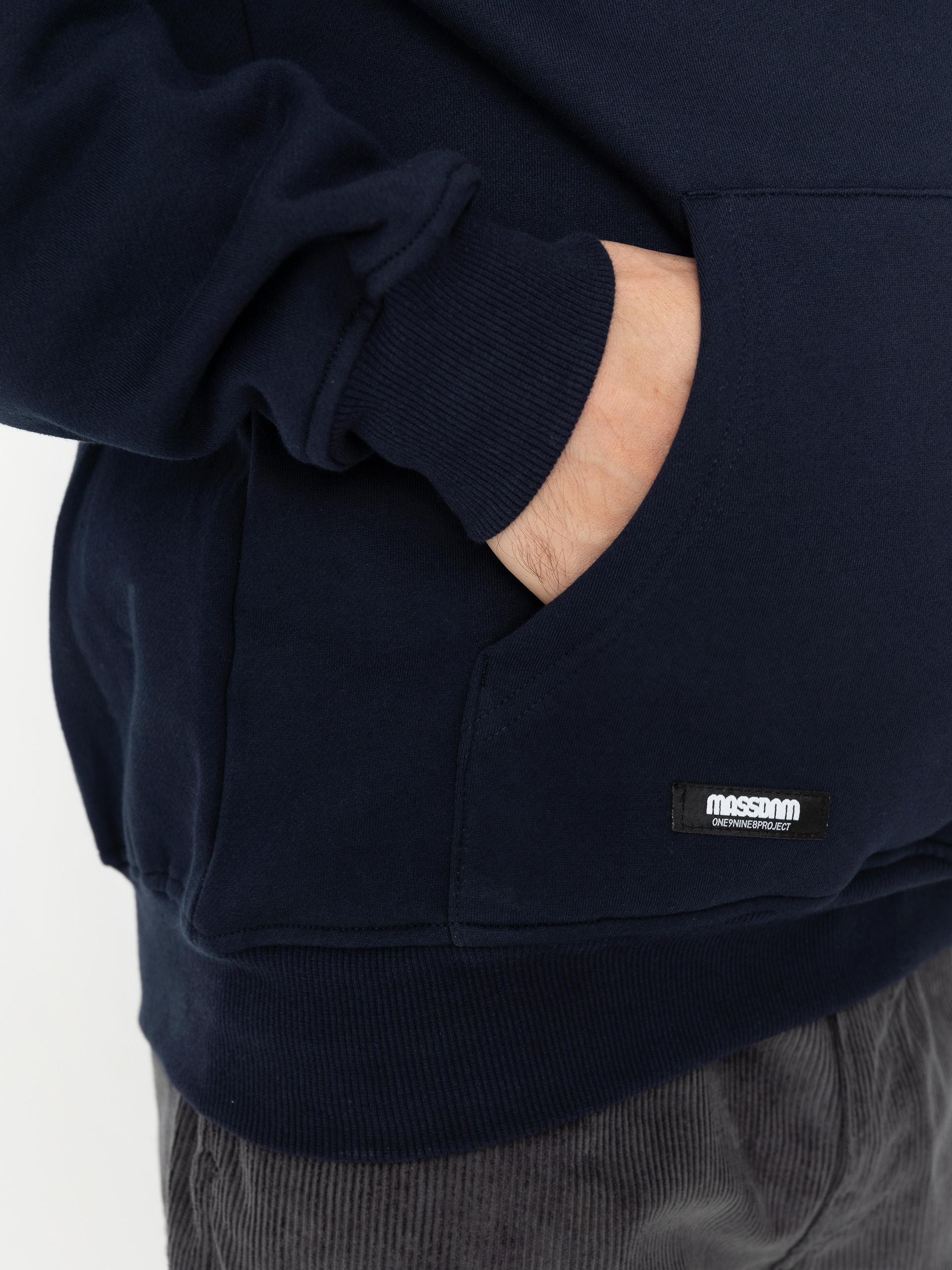 MassDnm Patch HD Hoodie (navy)