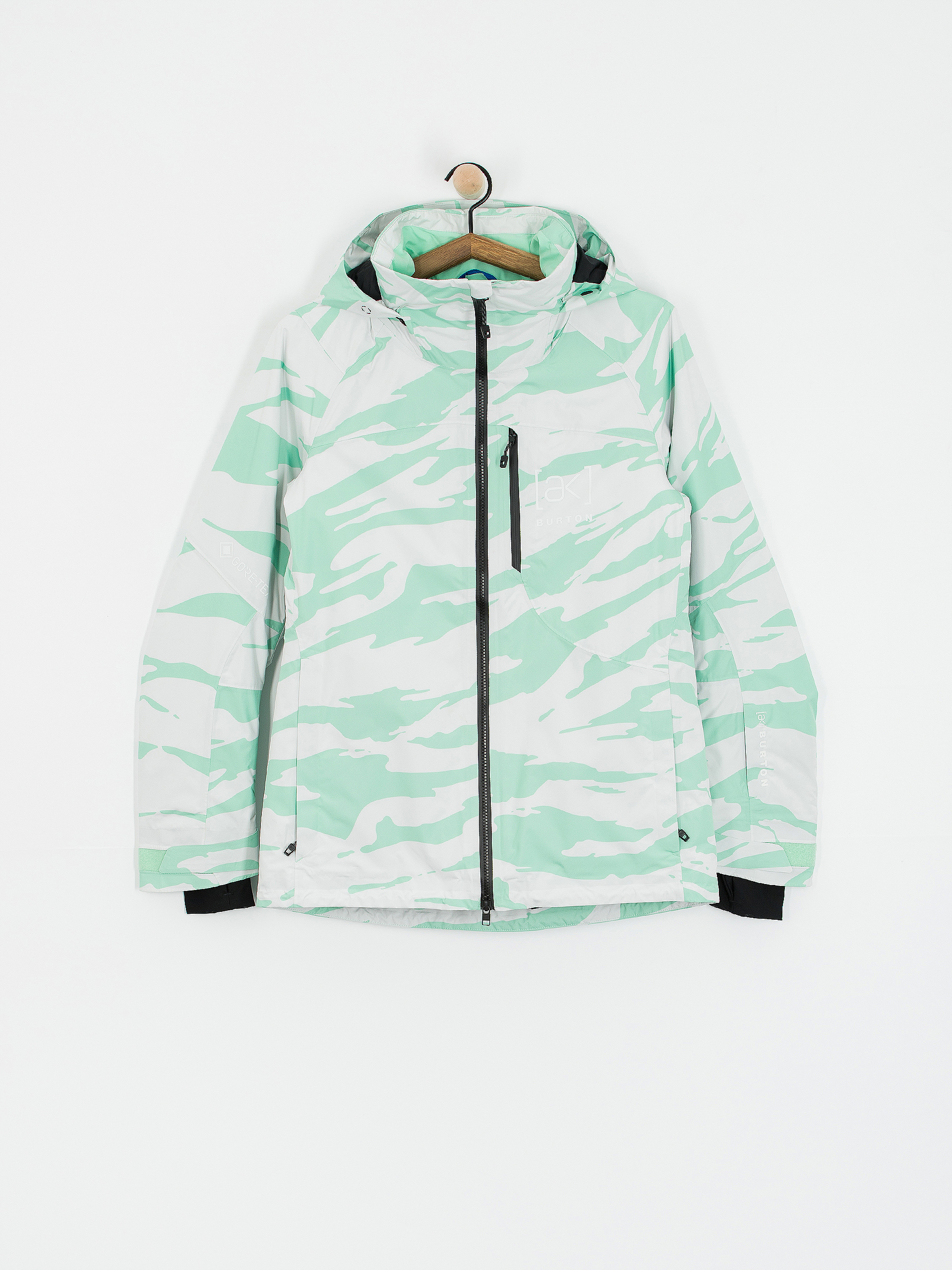 Womens Burton Snowboard jacket Ak Gore Tex Embark (oversized zebra)