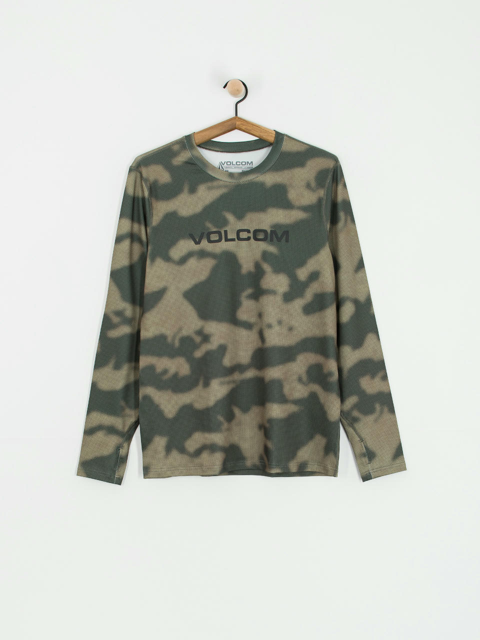 Mens Volcom Longsleeve M V Science Crew (camouflage)