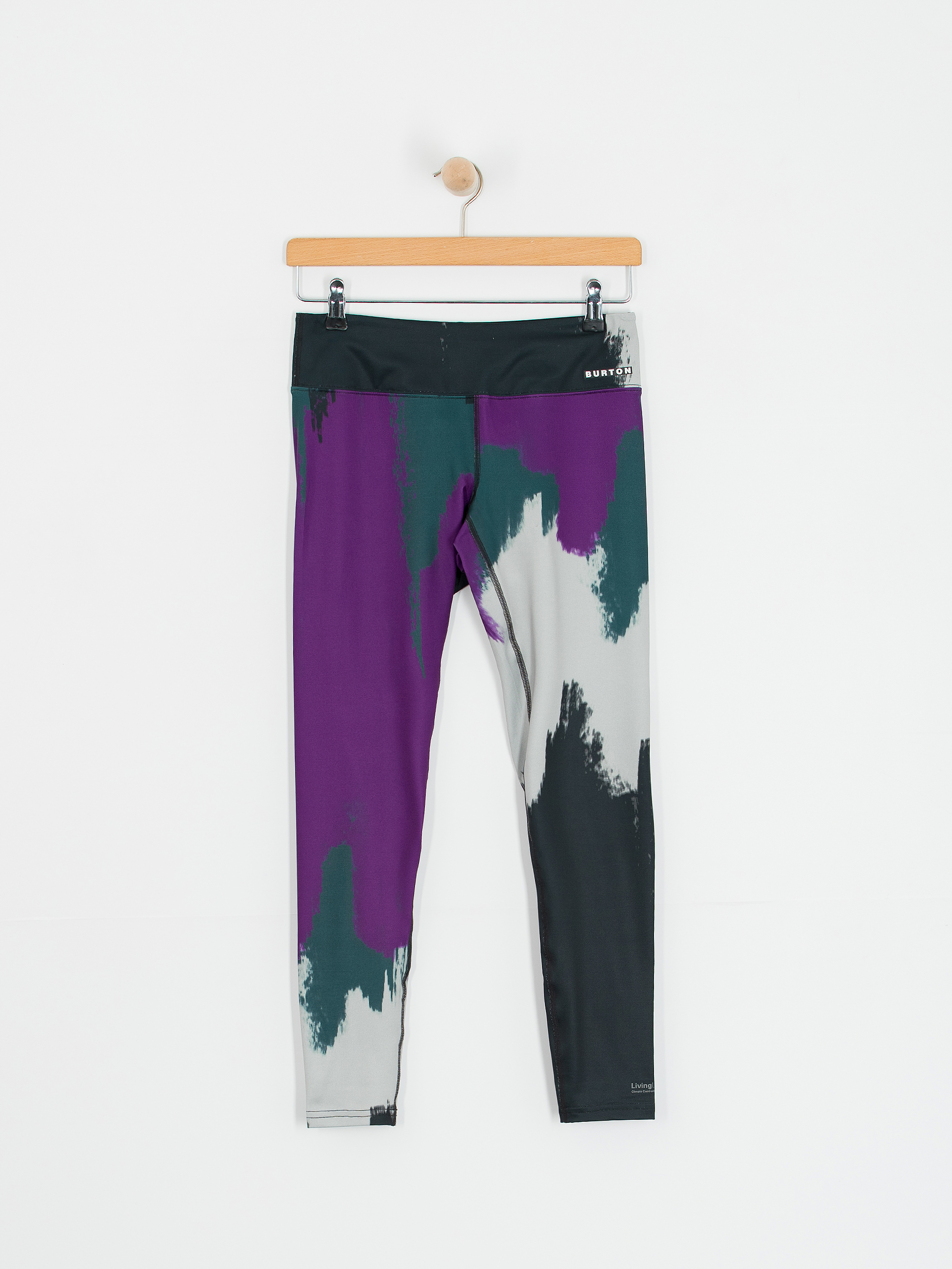 Womens Burton Active leggings Lightweight X (silver sconce/forest chalk)