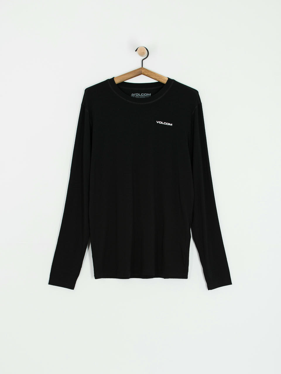 Mens Volcom Longsleeve M Merino Blend Crew (black)